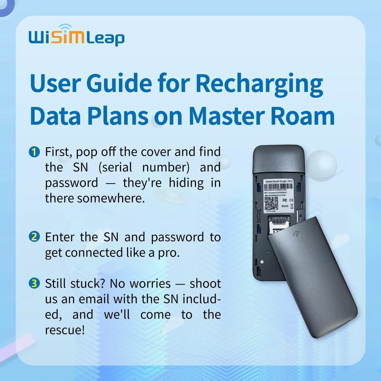 Alt view image 3 of 5 - 4G LTE Portable WiFi Hotspot for Travel No SIM Required, No Contract, Pocket Router Road Trips & Vehicles Works in 150+ Countries 20GB Data for US Plug and Play