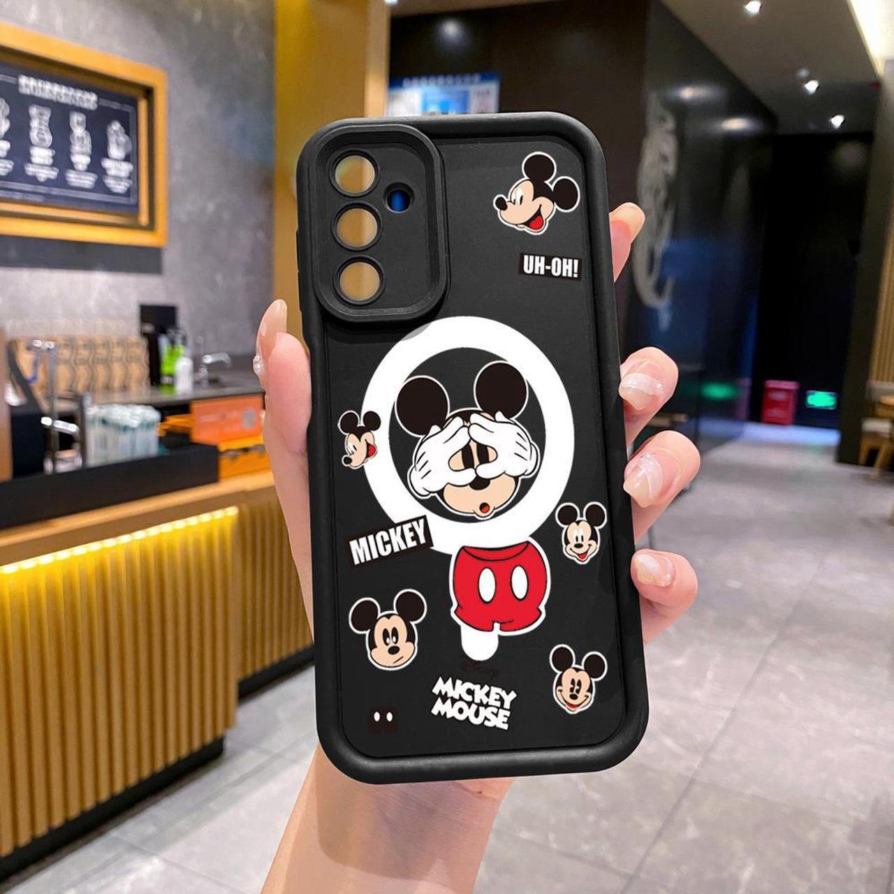 Case For Samsung A05S Funny Shinning Mickey Mouse Full Protective Phone Case Anti Drop Cover