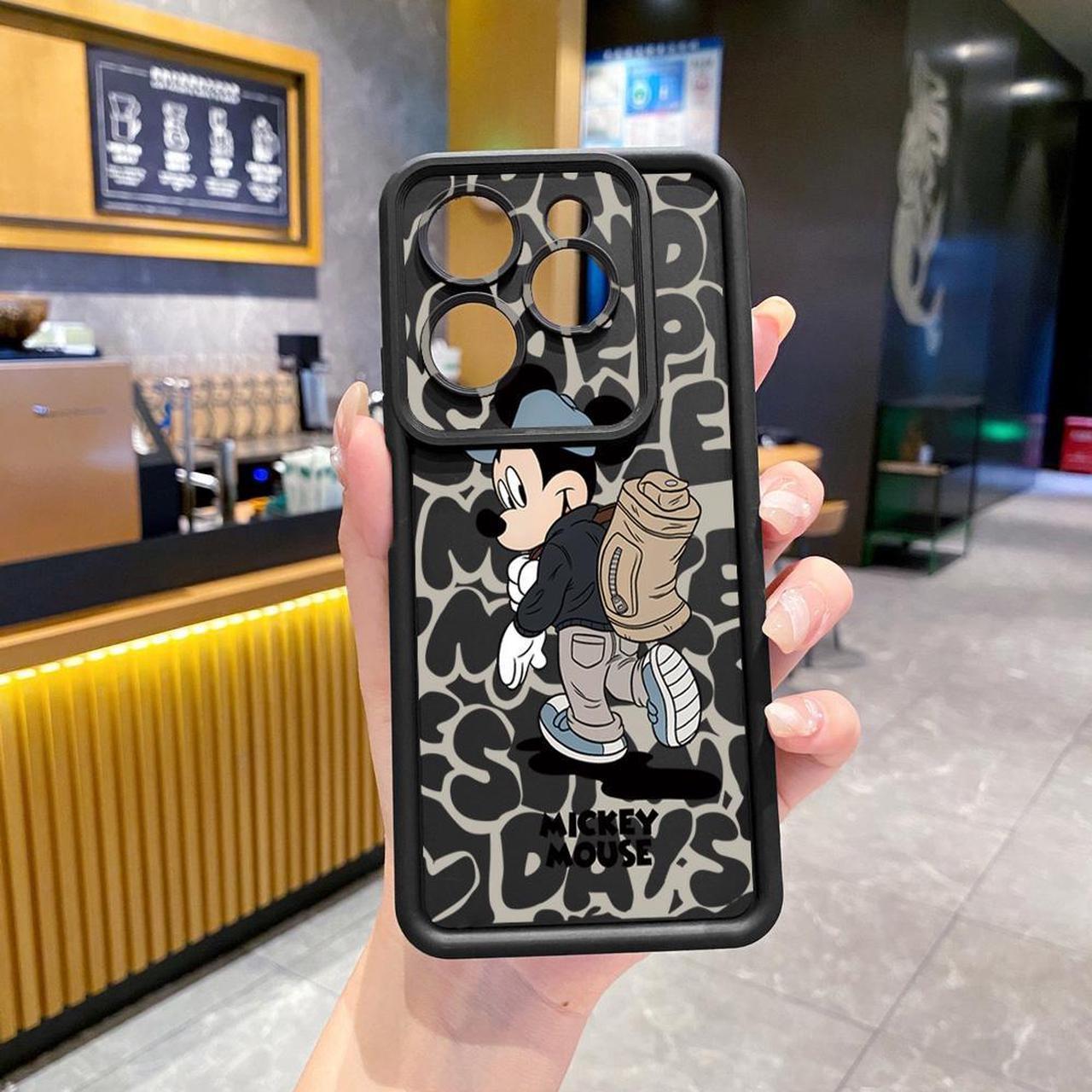 Main image of Case For Infinix Smart 8 Couple Mickey Minnie Full Protective Phone Case Anti Drop Cover