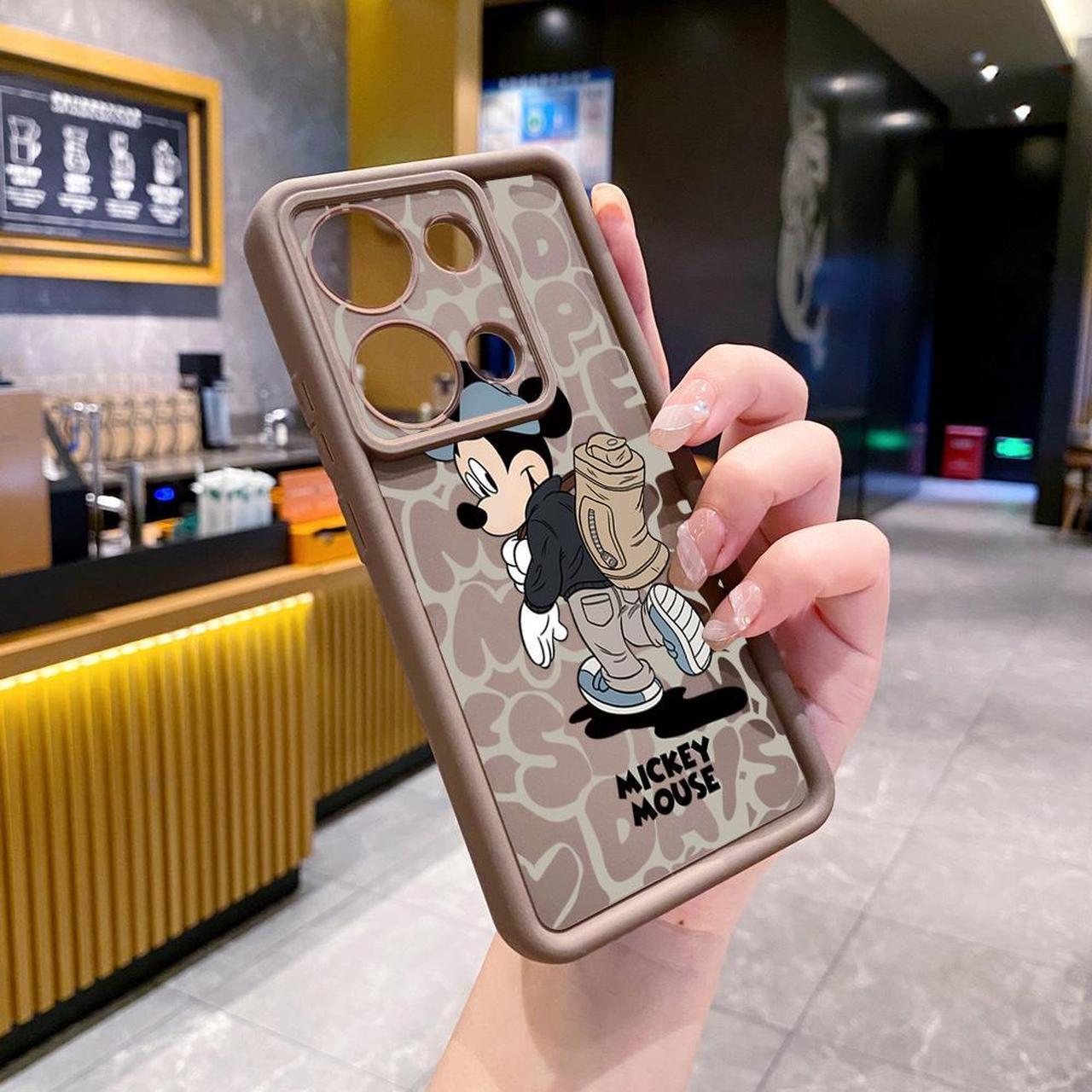 Alt view image 2 of 3 - Case For Redmi Note 13 Pro 5G Couple Mickey Minnie Full Protective Phone Case Anti Drop Cover