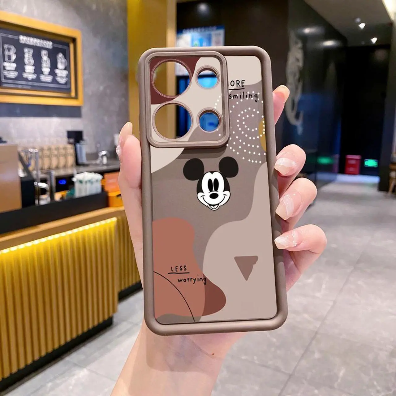 Main image of Case For Redmi Note 13 5G Retro Mickey Full Protective Phone Case Anti Drop Cover
