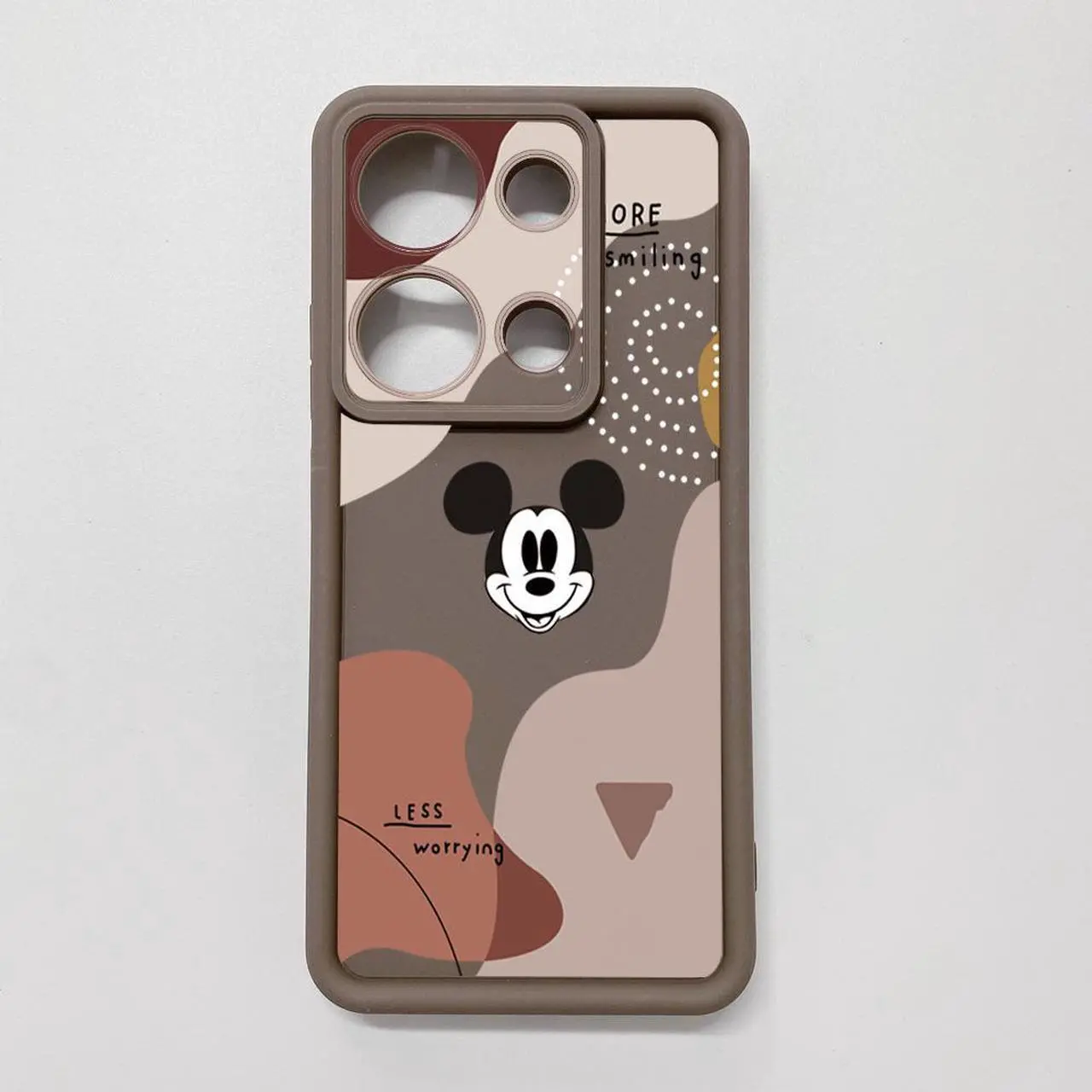 Alt view image 3 of 3 - Case For Redmi Note 13 5G Retro Mickey Full Protective Phone Case Anti Drop Cover