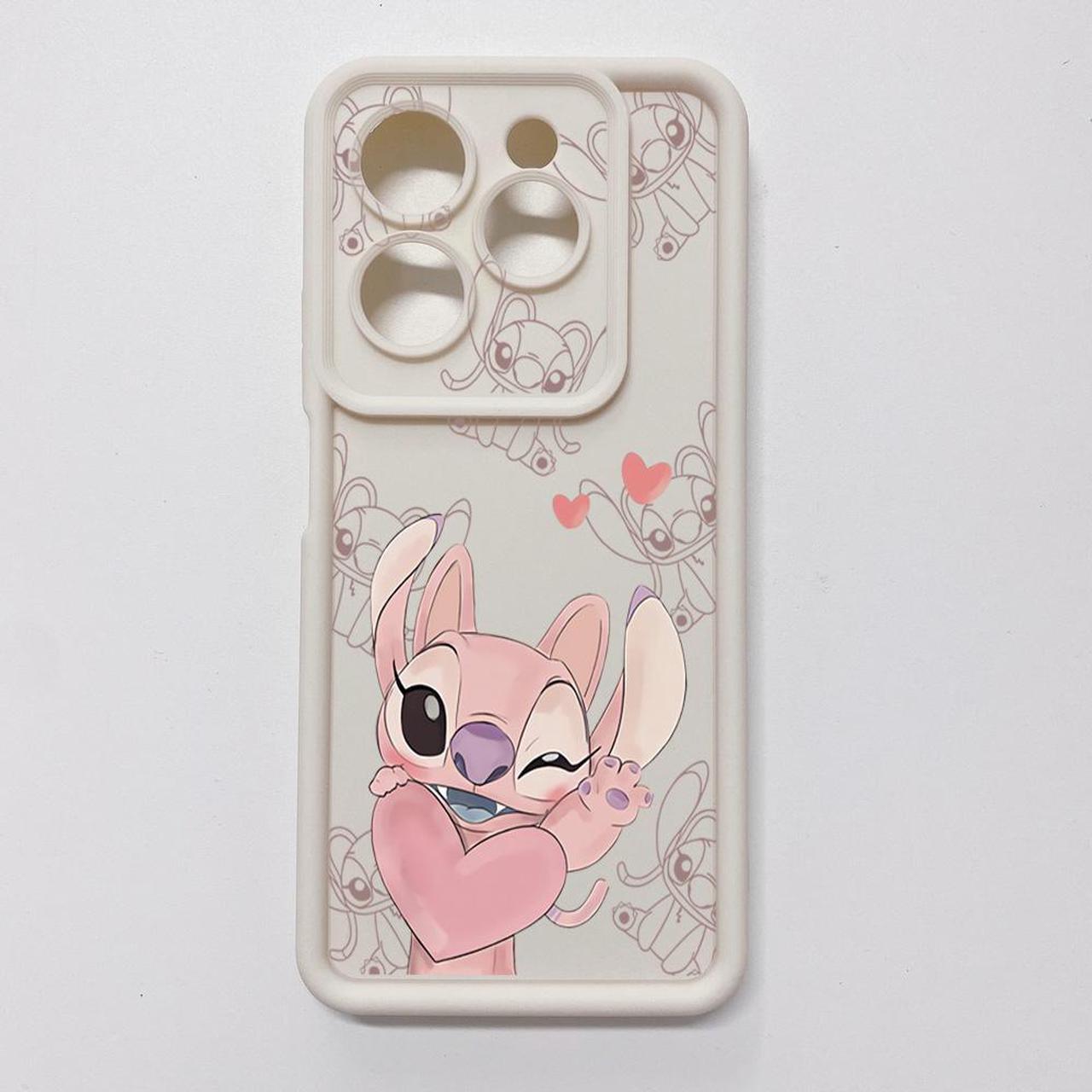 Alt view image 3 of 3 - Case For Infinix Smart 8 Pro Couple Stitch Angel Full Protective Phone Case Anti Drop Cover