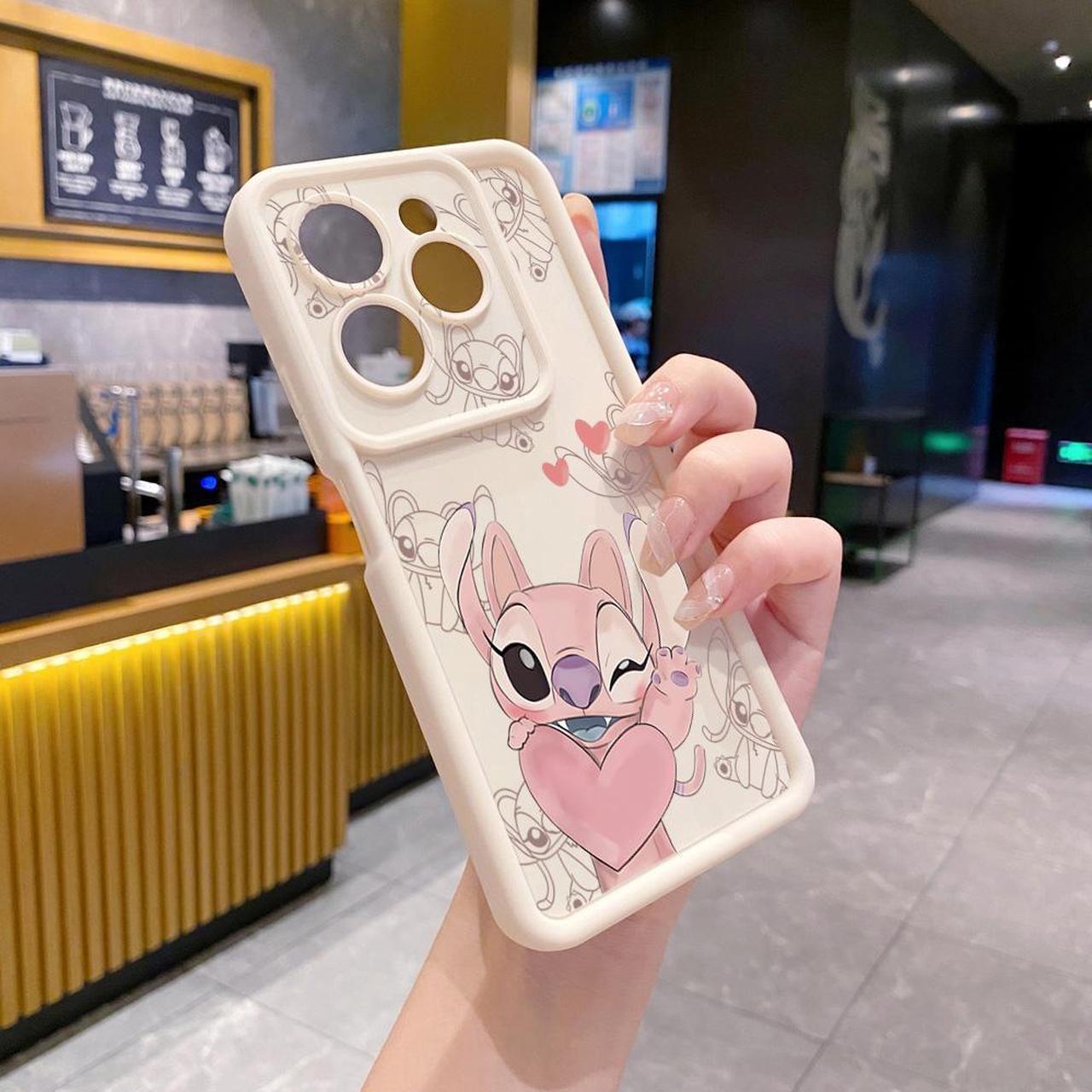 Alt view image 2 of 3 - Case For Infinix Smart 8 Pro Couple Stitch Angel Full Protective Phone Case Anti Drop Cover