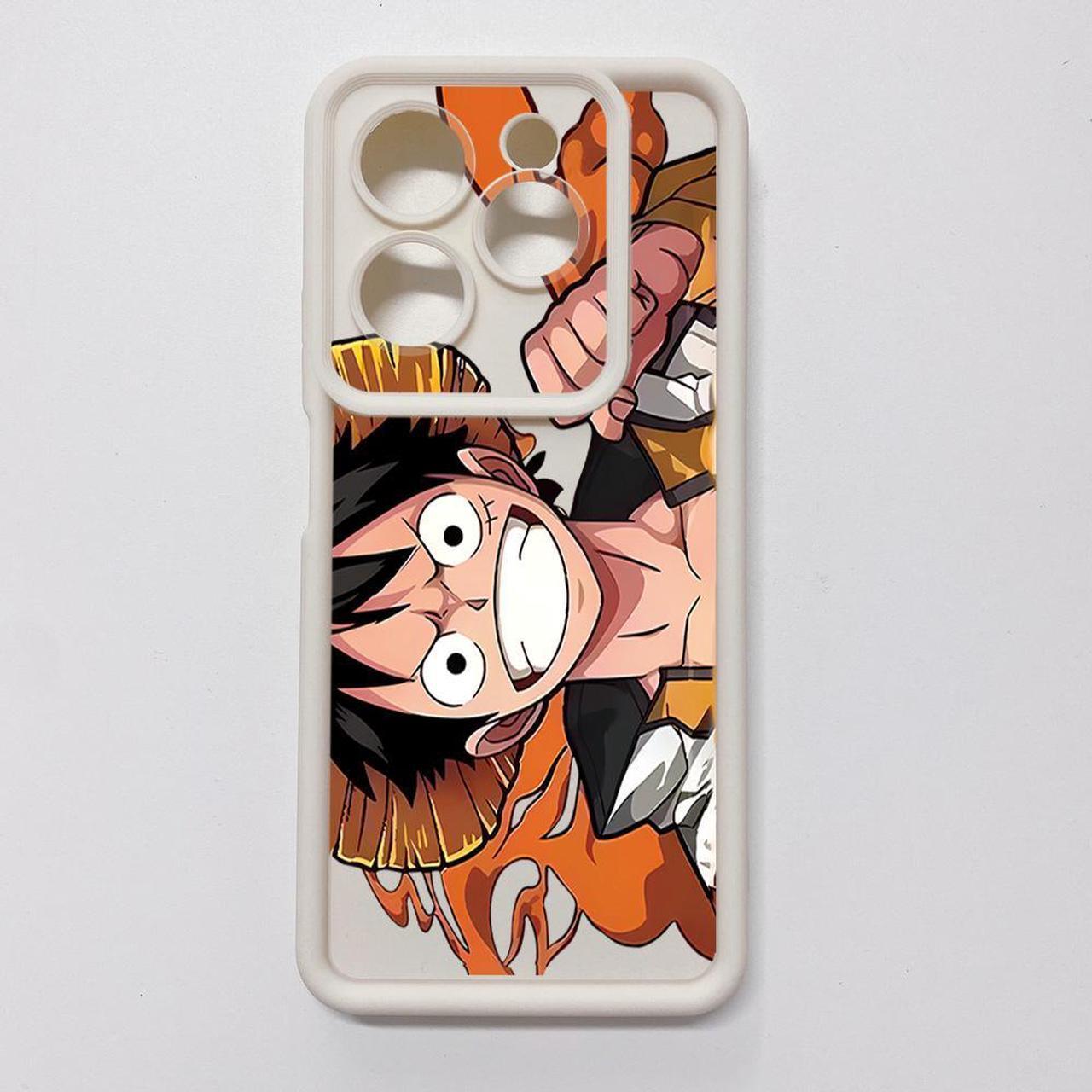 Alt view image 3 of 3 - Case For Infinix Hot 40 Zoro Luffy Full Protective Phone Case Anti Drop Cover