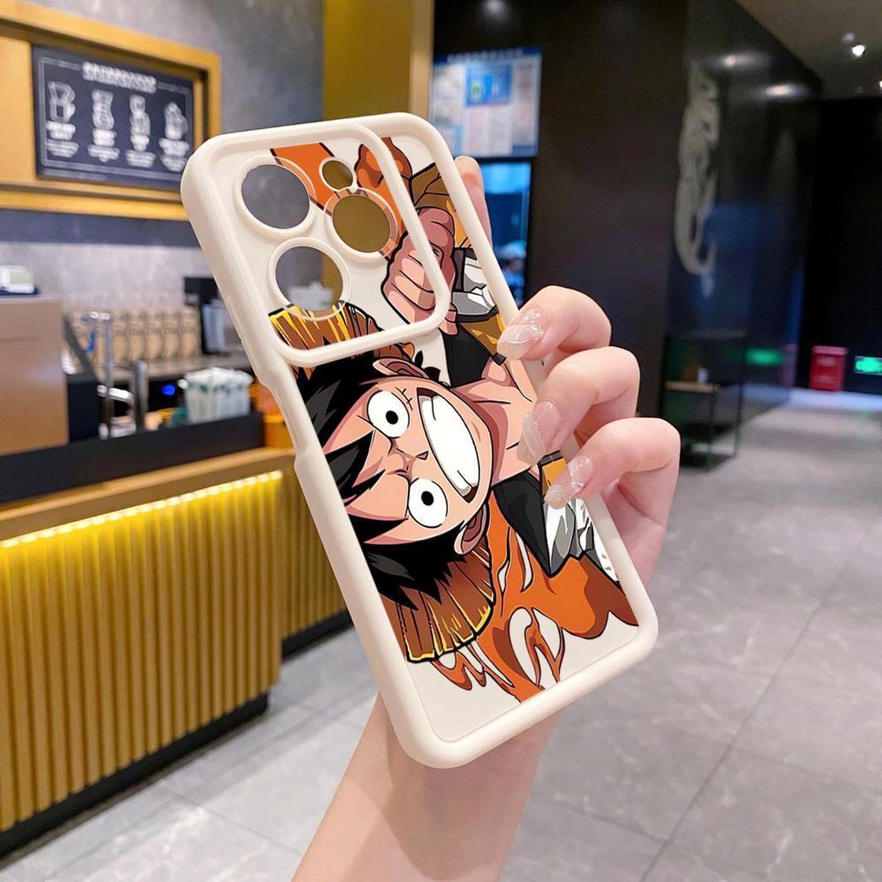 Alt view image 2 of 3 - Case For Infinix Hot 40 Zoro Luffy Full Protective Phone Case Anti Drop Cover