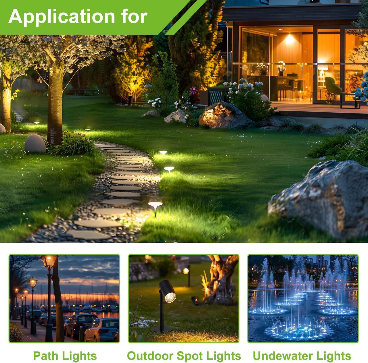 Alt view image 4 of 7 - SYSTON CABLE TECHNOLOGY 14/2 Low Voltage Landscape Lighting Wire, Direct Burial, Stranded Copper, Black, Outdoor