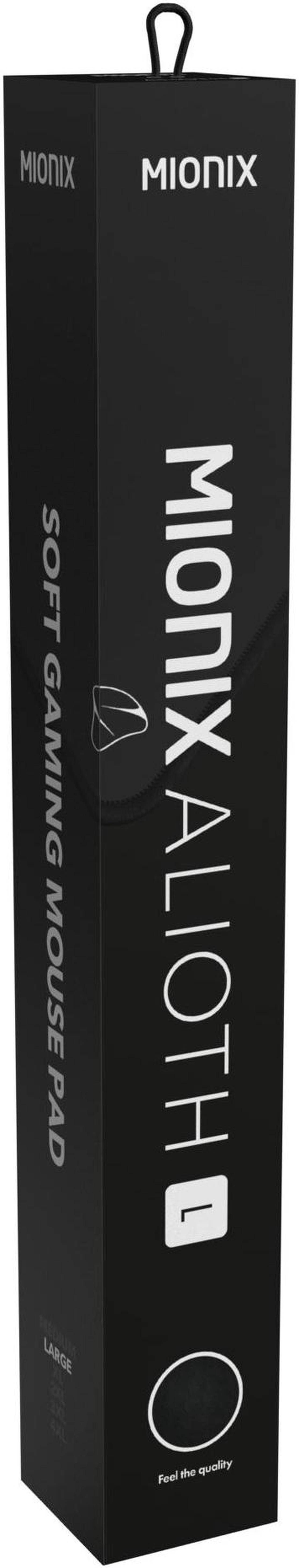 Alt view image 6 of 7 - MIONIX Alioth-L, Gaming Mouse pad, Water resistant. Easy to clean desk pad, Optimized for gaming. (18.1 x 15.7 inches in width/height)
