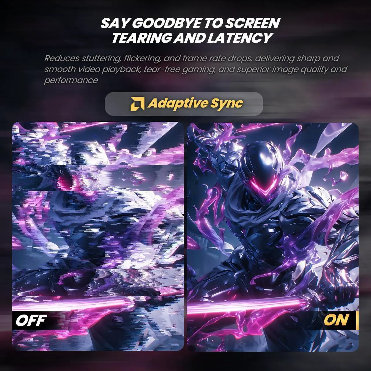 Alt view image 6 of 7 - CRUA 30Inch Gaming Monitor 200HZ, 21:9 WFHD(2560X1080P)Ultrawide Computer Monitor, IPS Screen,100% sRGB,HDMI 2.0 & Displayport 1.4,Support FreeSync,Wall Mountable/Tilt Adjustable- Black