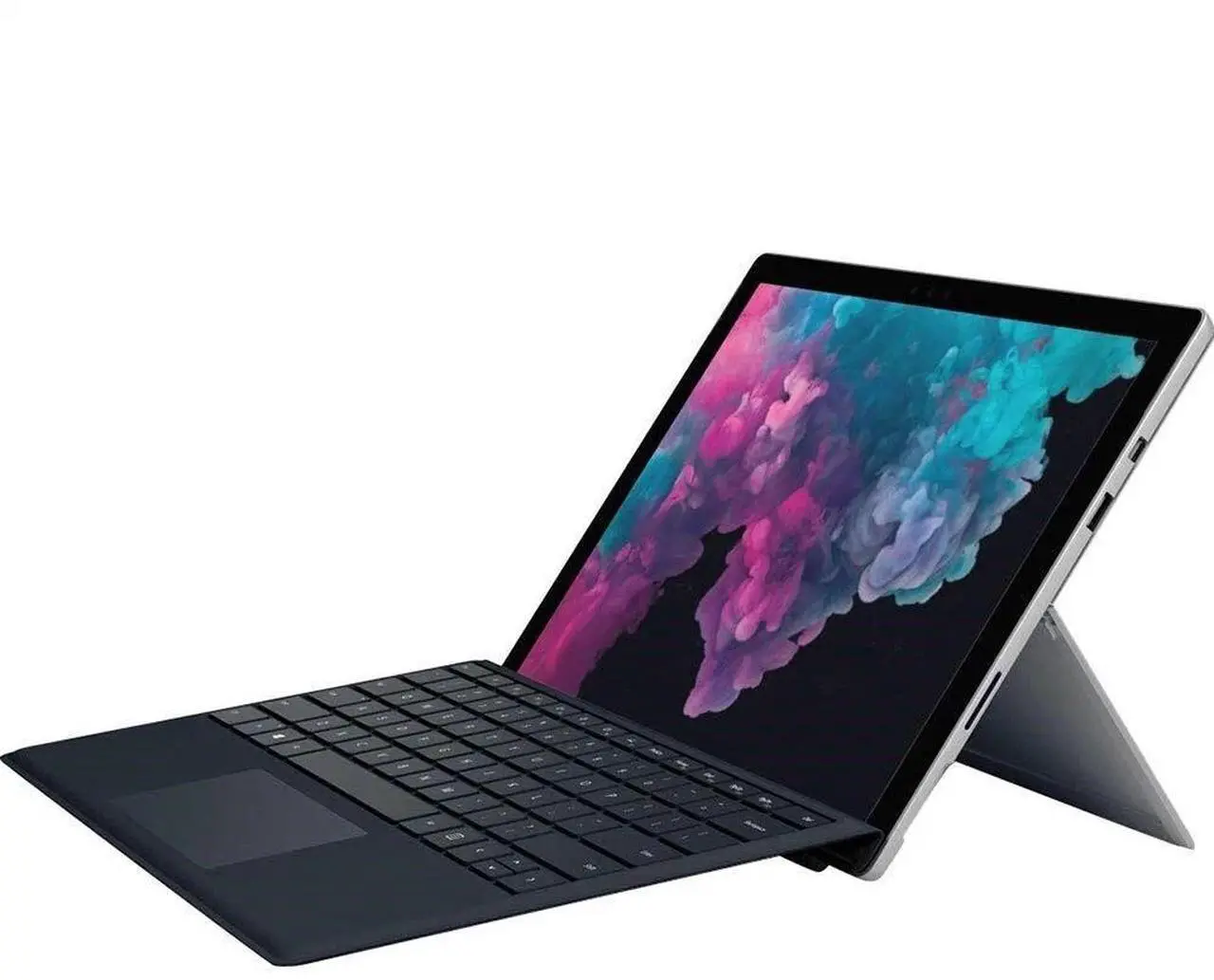 Alt view image 3 of 7 - Microsoft Surface PRO 6 Tablet - 12.3" Touchscreen Intel Core i5-8350U 1.7Ghz, 8GB, 256GB SSD Windows 10 Pro (Factory Certified) - With Keyboard