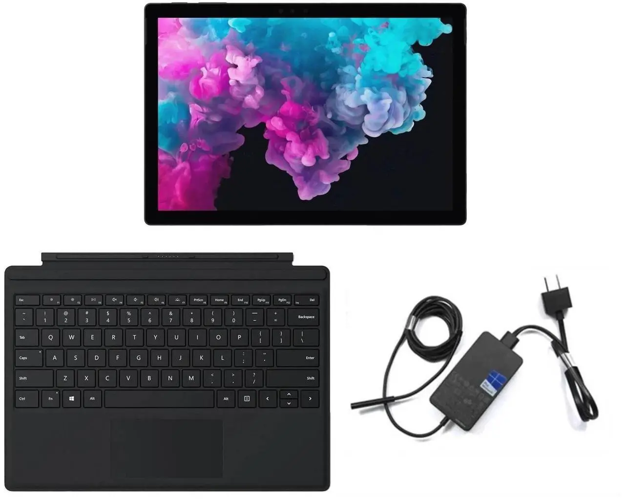 Alt view image 7 of 7 - Microsoft Surface PRO 6 Tablet - 12.3" Touchscreen Intel Core i5-8350U 1.7Ghz, 8GB, 256GB SSD Windows 10 Pro (Factory Certified) - With Keyboard