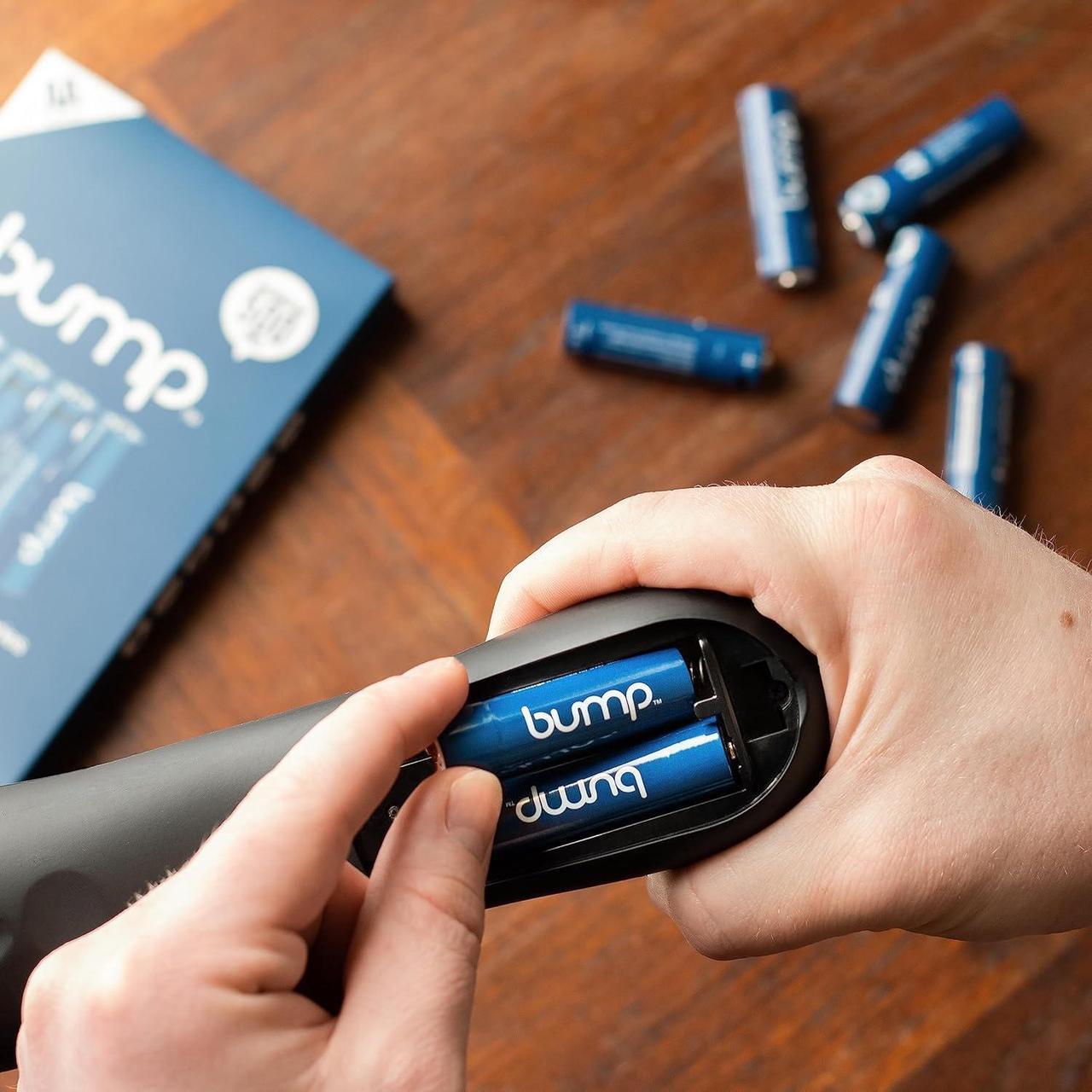 Alt view image 3 of 7 - BUMP AA USB-C Rechargeable NiMH Batteries - 10 Pack - Sustainable & Cost-Effective Alternative to Lithium Ion - Fast Charging, Long-Lasting Power - 2 Charging Cables Included