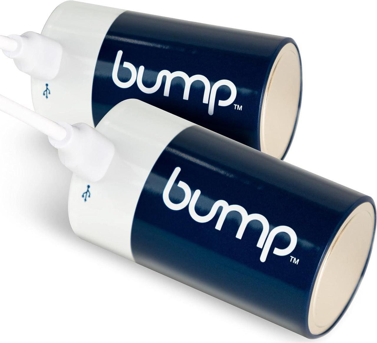 Alt view image 2 of 5 - Bump D 1.5V Rechargeable Lithium-Ion Batteries 4-Pack 12000 mWh, Fast USB-C Charging, Long-Lasting for Flashlights and Devices with Extended Running Time Charger Cable Included