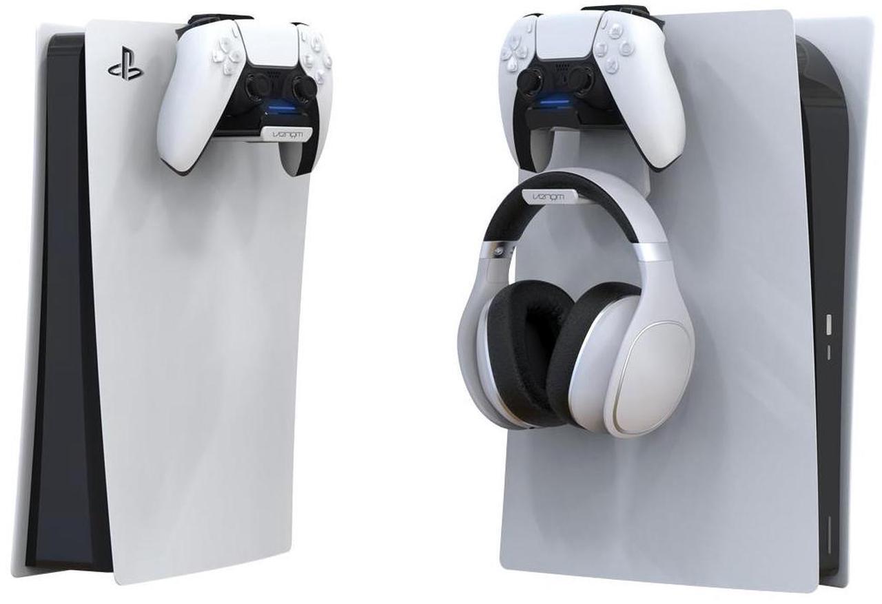 Alt view image 2 of 7 - Venom Gaming PS5 Stealth Charging Dock and Headset Mount (PS5) VS5018