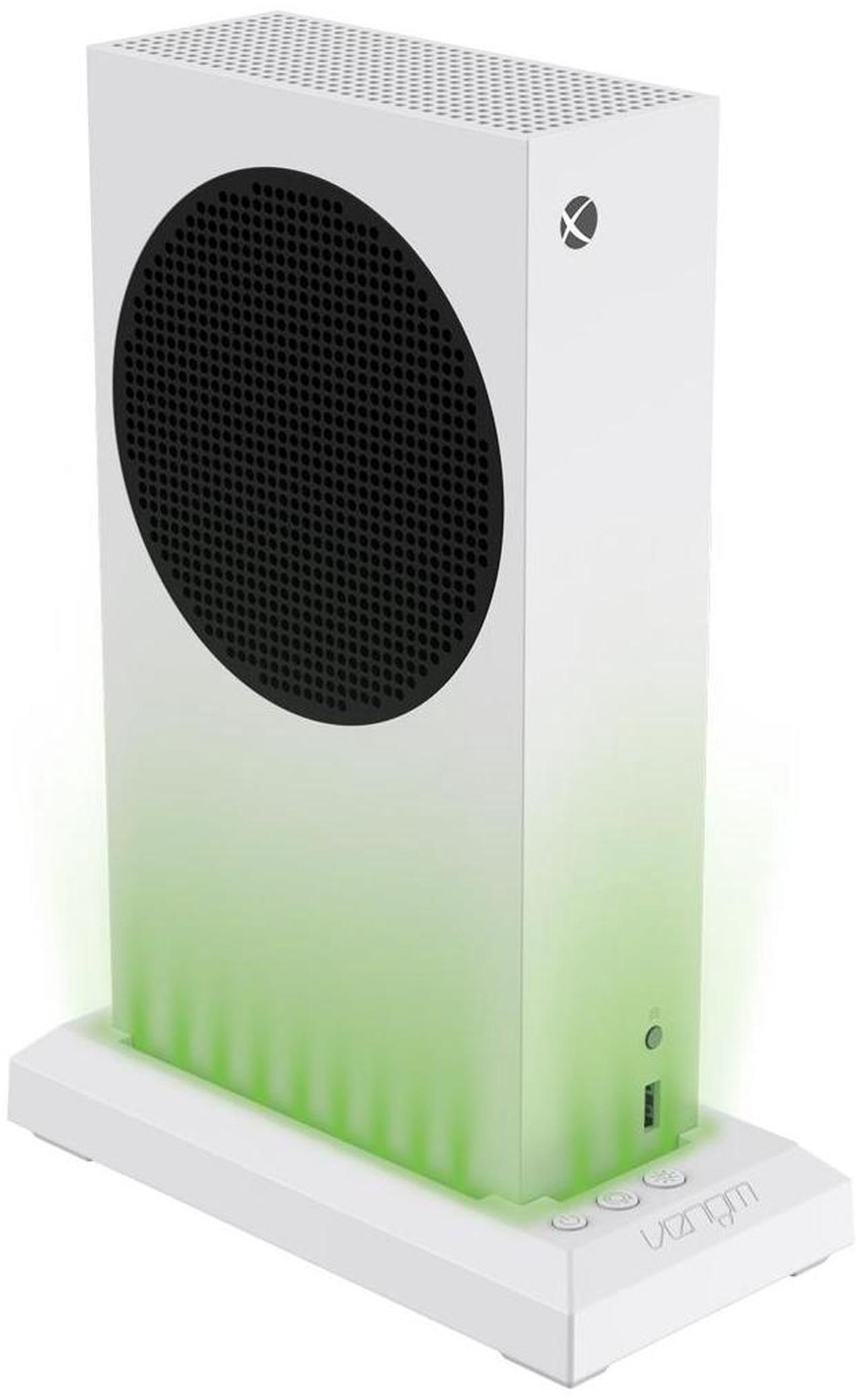 Main image of Venom Gaming Multi-Colour LED Light-up Console Stand - White (Xbox Series S) VS3510