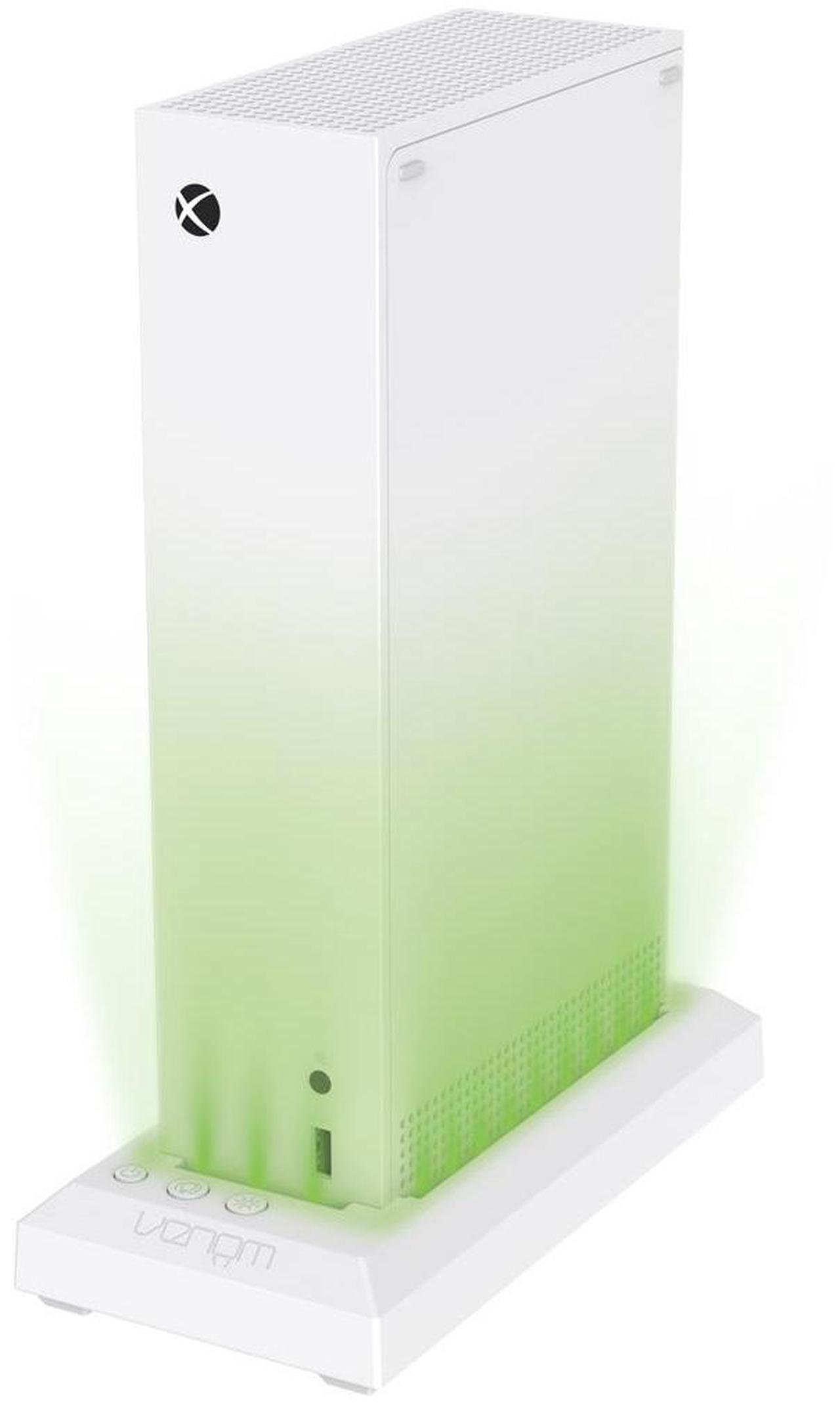 Alt view image 2 of 7 - Venom Gaming Multi-Colour LED Light-up Console Stand - White (Xbox Series S) VS3510