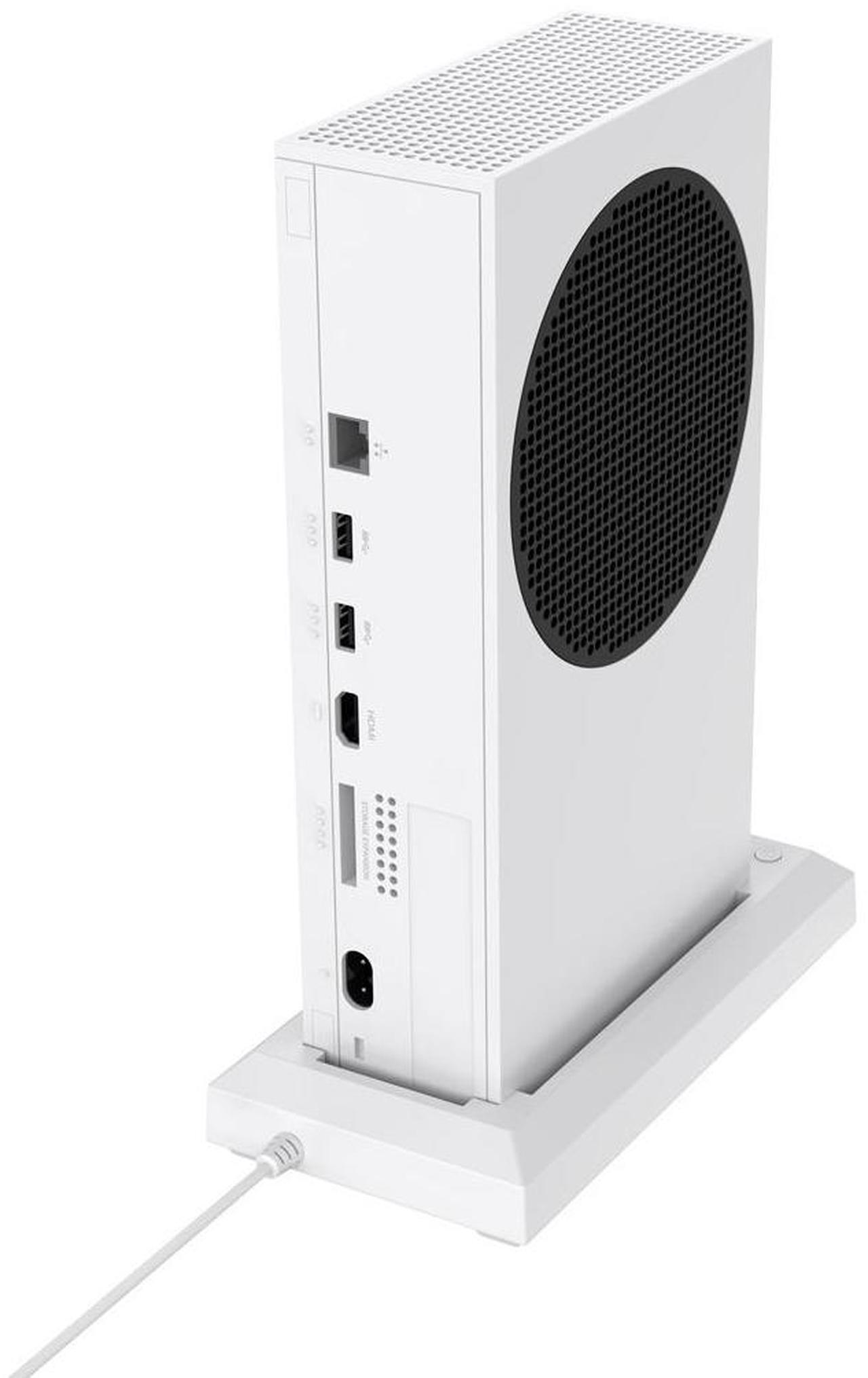 Alt view image 3 of 7 - Venom Gaming Multi-Colour LED Light-up Console Stand - White (Xbox Series S) VS3510