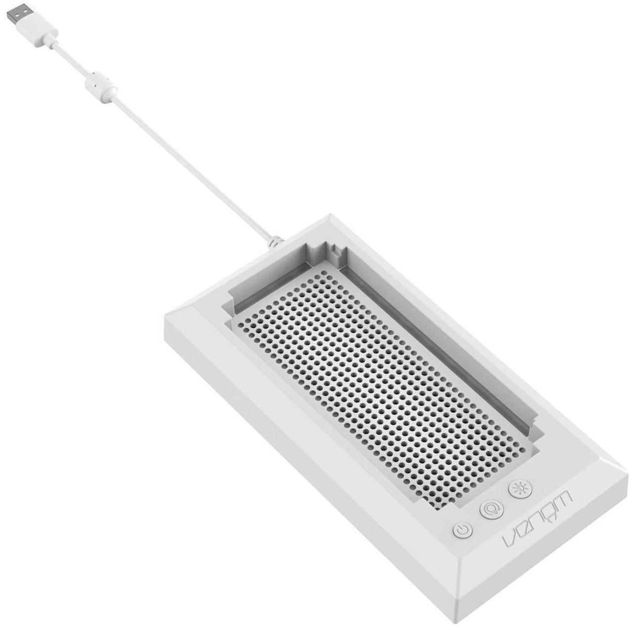 Alt view image 7 of 7 - Venom Gaming Multi-Colour LED Light-up Console Stand - White (Xbox Series S) VS3510
