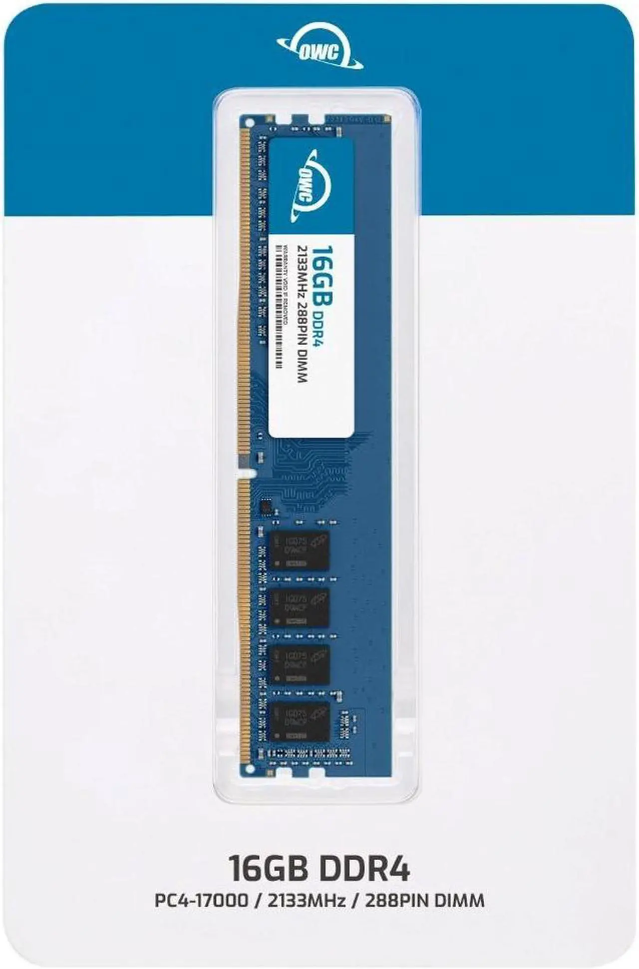 Alt view image 2 of 7 - OWC 16GB DDR4 2133MHZ PC4-17000 CL15 2RX8 Non-ECC UDIMM 1.2V 288-pin Desktop Memory RAM Upgrade for PC