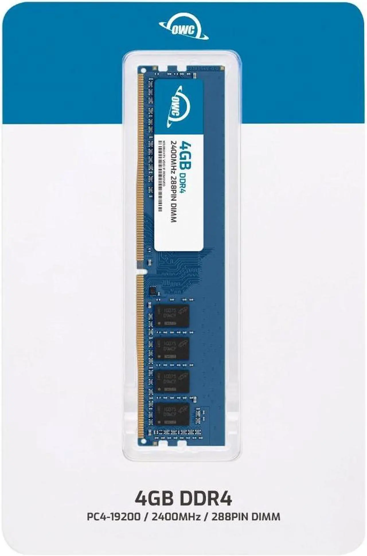 Alt view image 2 of 7 - OWC 4GB DDR4 2400MHz PC4-19200 CL17 1.2V 288pin Non-ECC UDIMM Memory RAM Compatible with HP Pavilion 570-p044nz 570-p045ng 570-p045xt 570-p049 570-p049ng