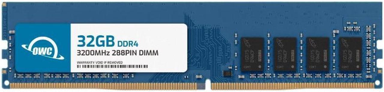 Main image of OWC 32GB DDR4 3200MHz PC4-25600 CL22 1.2V 288pin Non-ECC UDIMM Memory RAM Compatible with Dell XPS 8940