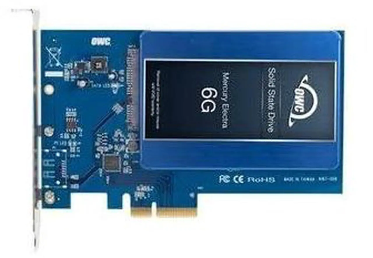 Alt view image 7 of 9 - OWC Accelsior S PCIe Adapter for 2.5" SATA III SSD Drives