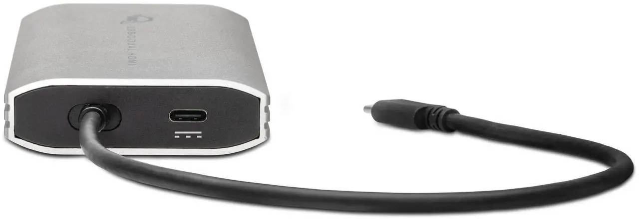 Alt view image 4 of 7 - OWC USB-C to Dual HDMI 4K Display Adapter with DISPLAYLINK for Apple M1 Mac or Any Mac or PC with USB-C or Thunderbolt