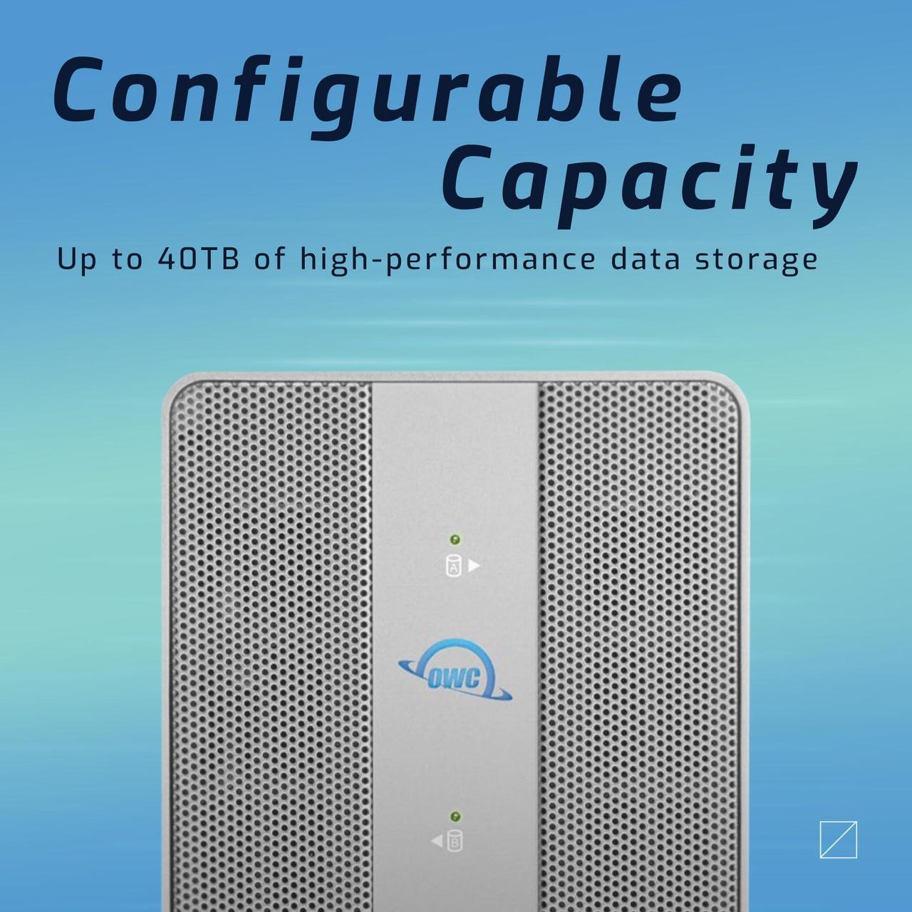 Alt view image 9 of 11 - owc 8tb ssd mercury elite pro dual usb-c w/ 3 port hub