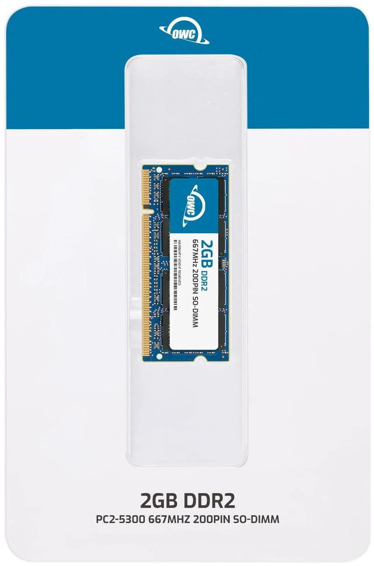 Alt view image 6 of 11 - owc 2.0gb pc5300 ddr2 667mhz sodimm 200 pin memory upgrade module