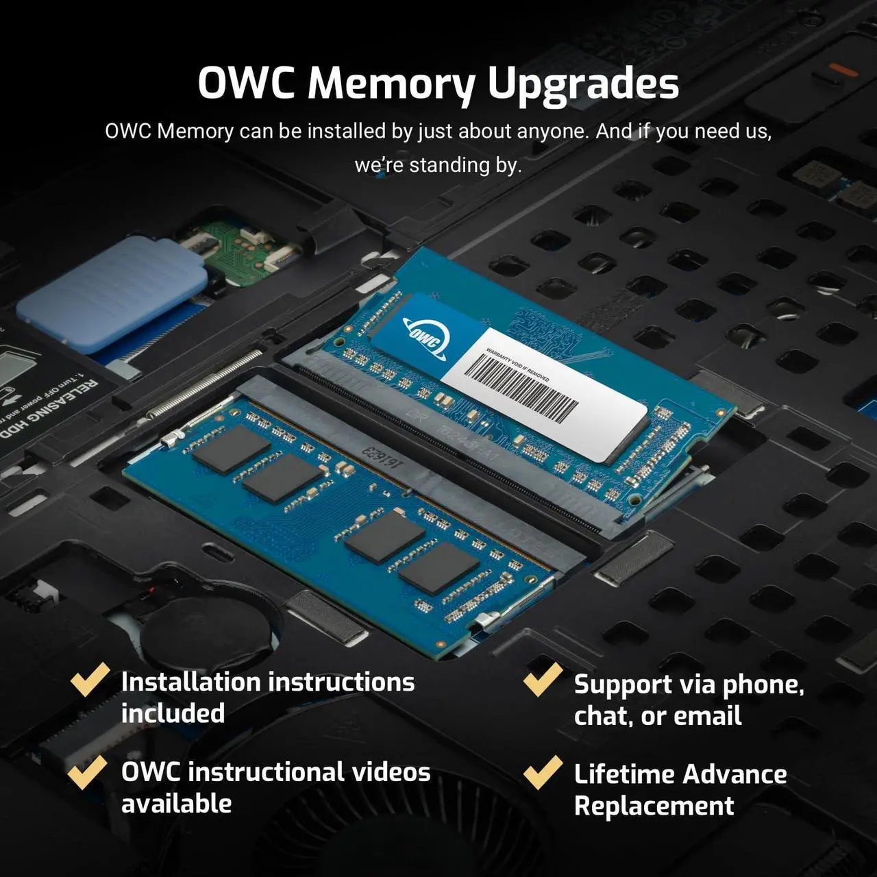 Alt view image 8 of 11 - owc 2.0gb pc5300 ddr2 667mhz sodimm 200 pin memory upgrade module
