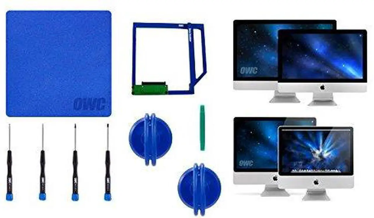 Alt view image 3 of 4 - OWC Data Doubler Kit for 2009-2011 iMac, 500GB 3G SSD with Mounting Solution and Toolkit
