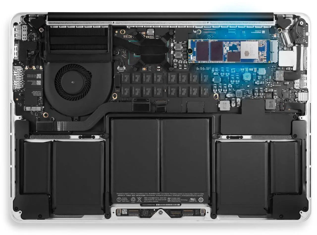 Alt view image 2 of 2 - OWC 1.0TB Aura Pro X2 Complete SSD Upgrade Solution with Tools Envoy Pro Enclosure Compatible with MacBook Air (Mid 2013-2017) and MacBook Pro (Retina, Late 2013 - Mid 2015)