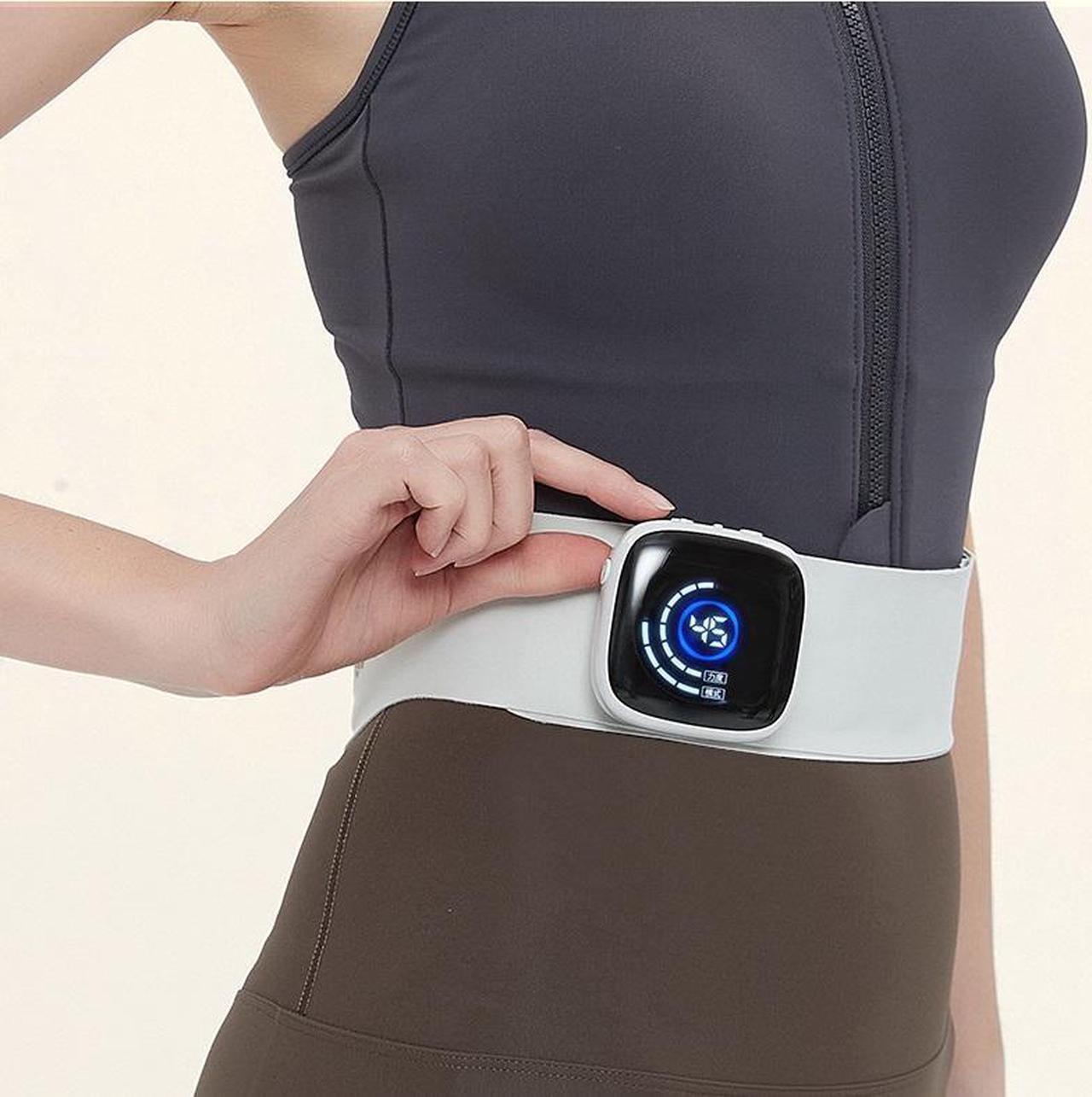 Alt view image 3 of 6 - Prospera Corporation SL011 Hot Compress EMS Massage Belt with Voice