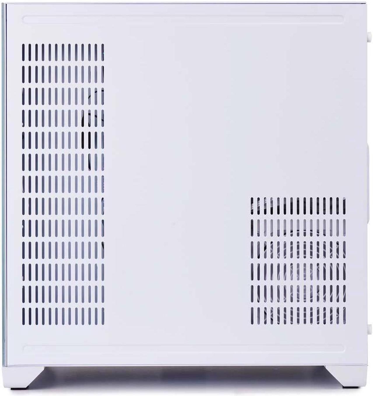 Alt view image 3 of 7 - WJCOOLMAN Lonely Warrior PRO White Panoramic Version 2Side Transparent Glass Gaming Computer Case Support 10 Fan Positions 360 AIO Support ATX/M-ATX Gming Case High-Airflow Design