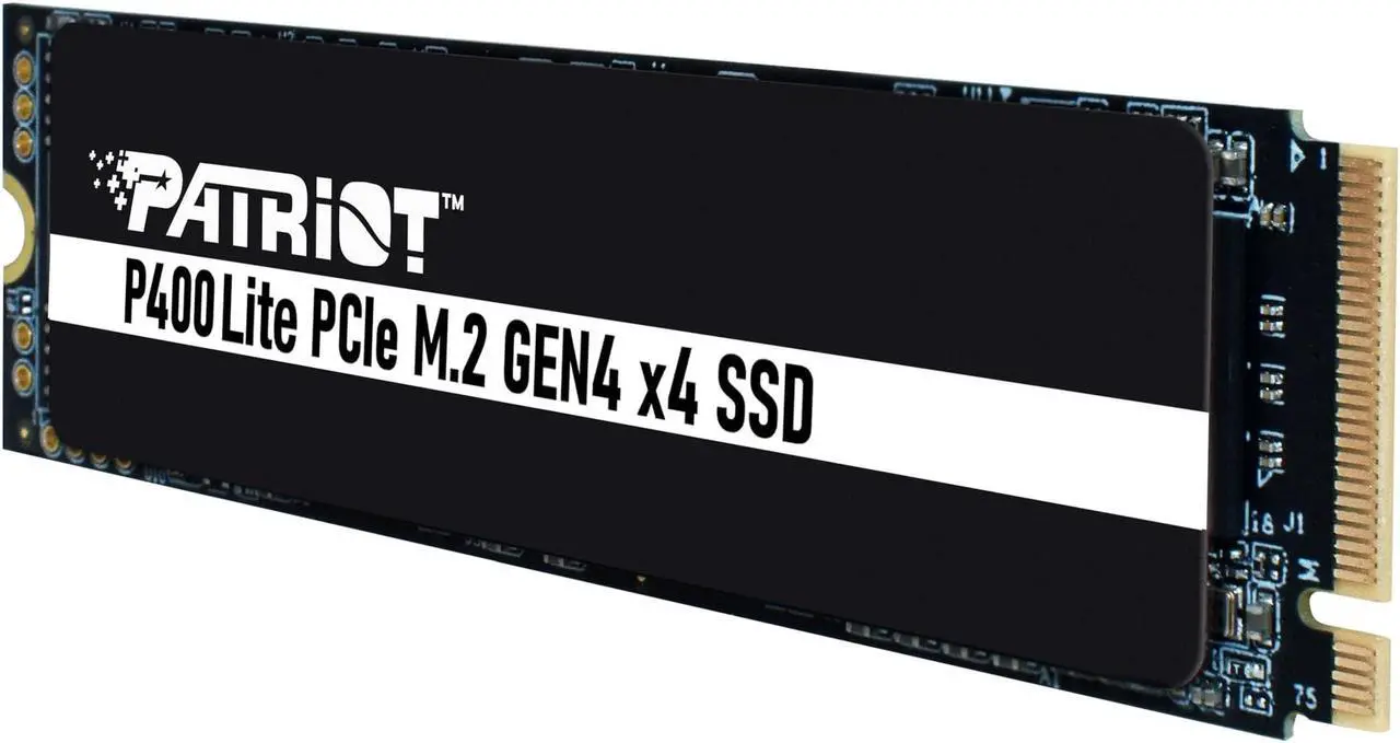 Alt view image 3 of 4 - Patriot Memory P400 Lite 4TB Internal SSD - NVMe PCIe Gen 4x4 - M.2 2280 - Solid State Drive - P400LP4KGM28H