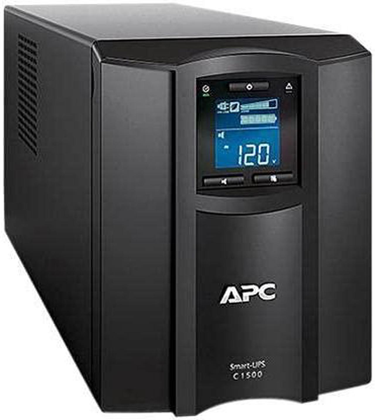 Alt view image 3 of 5 - APC 1500VA Smart UPS with SmartConnect, SMC1500C Sinewave UPS Battery Backup, AVR, 120V, Line Interactive Uninterruptible Power Supply