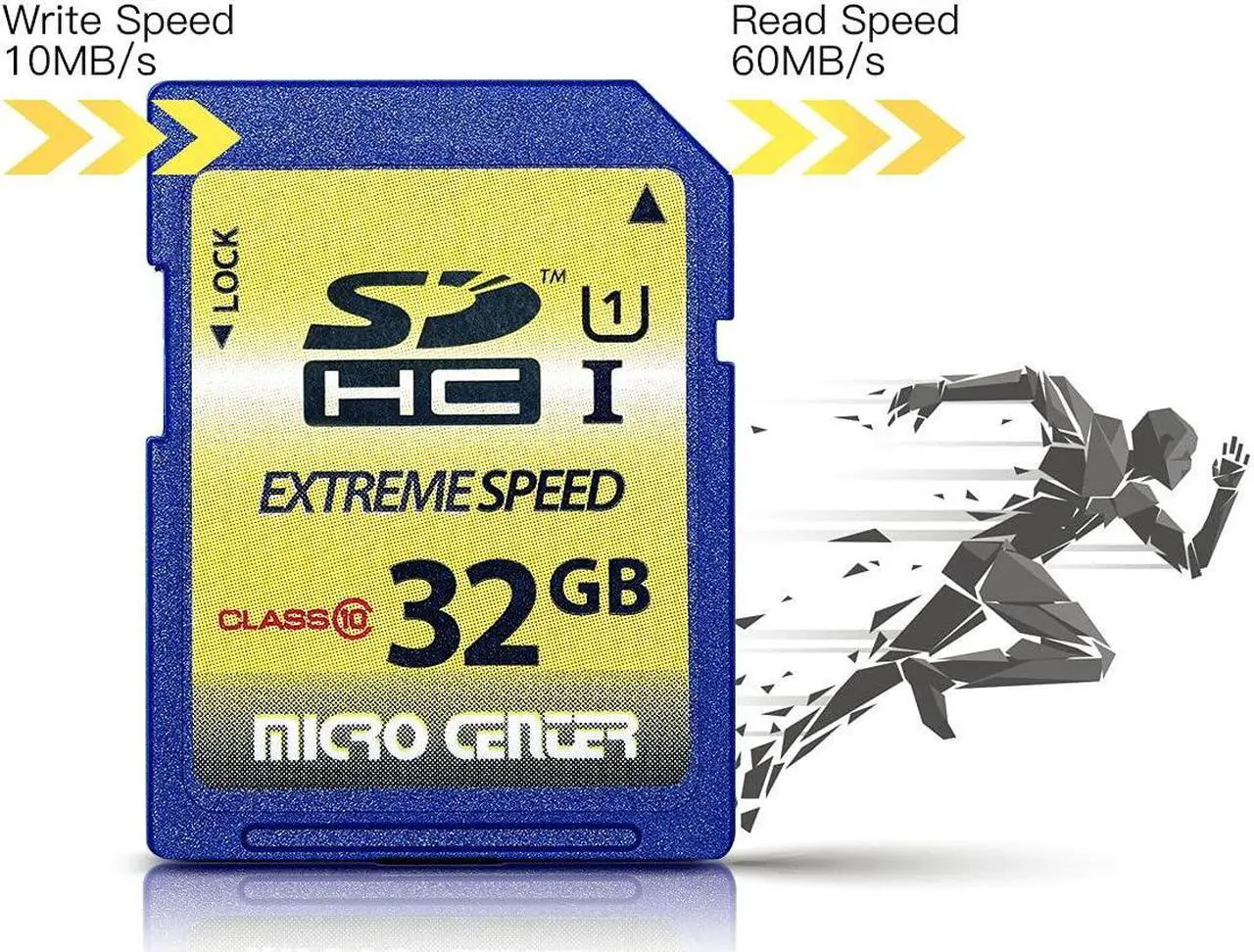 Alt view image 4 of 5 - INLAND 32GB Class 10 SDHC Flash Memory Card Standard Full Size SD Card USH-I U1 Trail Camera by Micro Center (10 Pack)