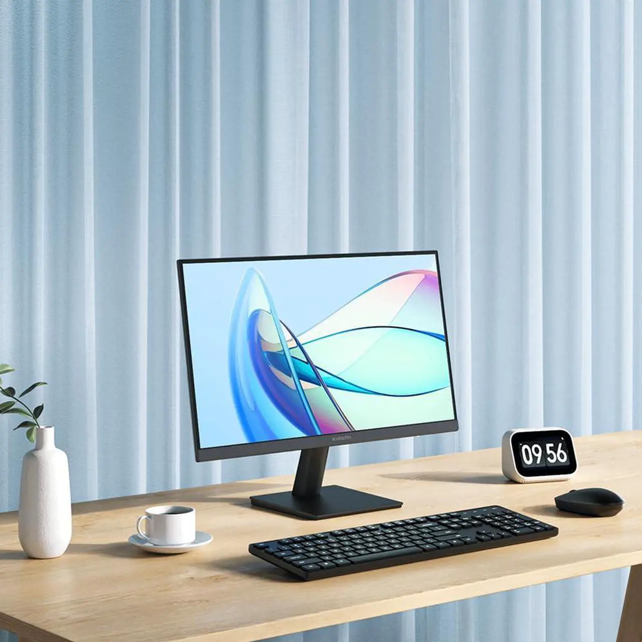 Alt view image 3 of 3 - Xiaomi A22i 22 inch Monitor, 75Hz high Refresh Rate, IPS Hard Screen, 7.5mm Ultra-Slim Body, 1080p FHD Resolution, E<2 Factory Color Calibration, HGMI & VGA, Easy mounting