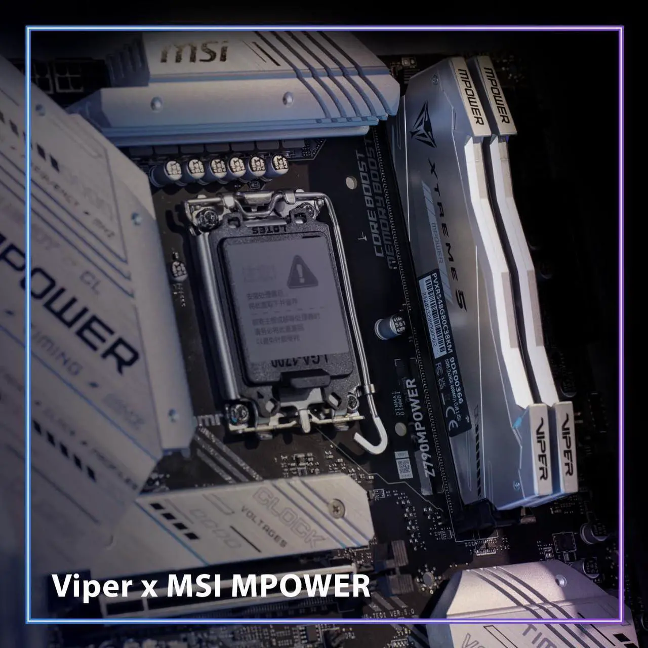 Alt view image 5 of 5 - Patriot Memory Viper Xtreme 5 MPOWER DDR5 RGB RAM 32GB (2X16GB) 6000MT/s CL30 1.35v UDIMM Desktop Gaming Memory Kit Compatible with Intel XMP/AMD Expo - PVXR532G60C30KM