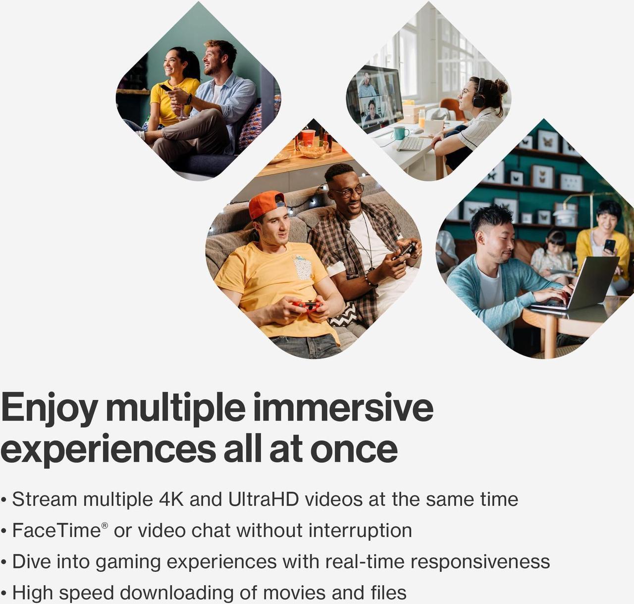 Alt view image 5 of 5 - Linksys Multi-gig Micro Mesh WiFi 6 Router | Connect 100+ Devices | 2,000 Sq Ft Coverage | 3.0 Gbps Speeds | No App Required | 2024 Release