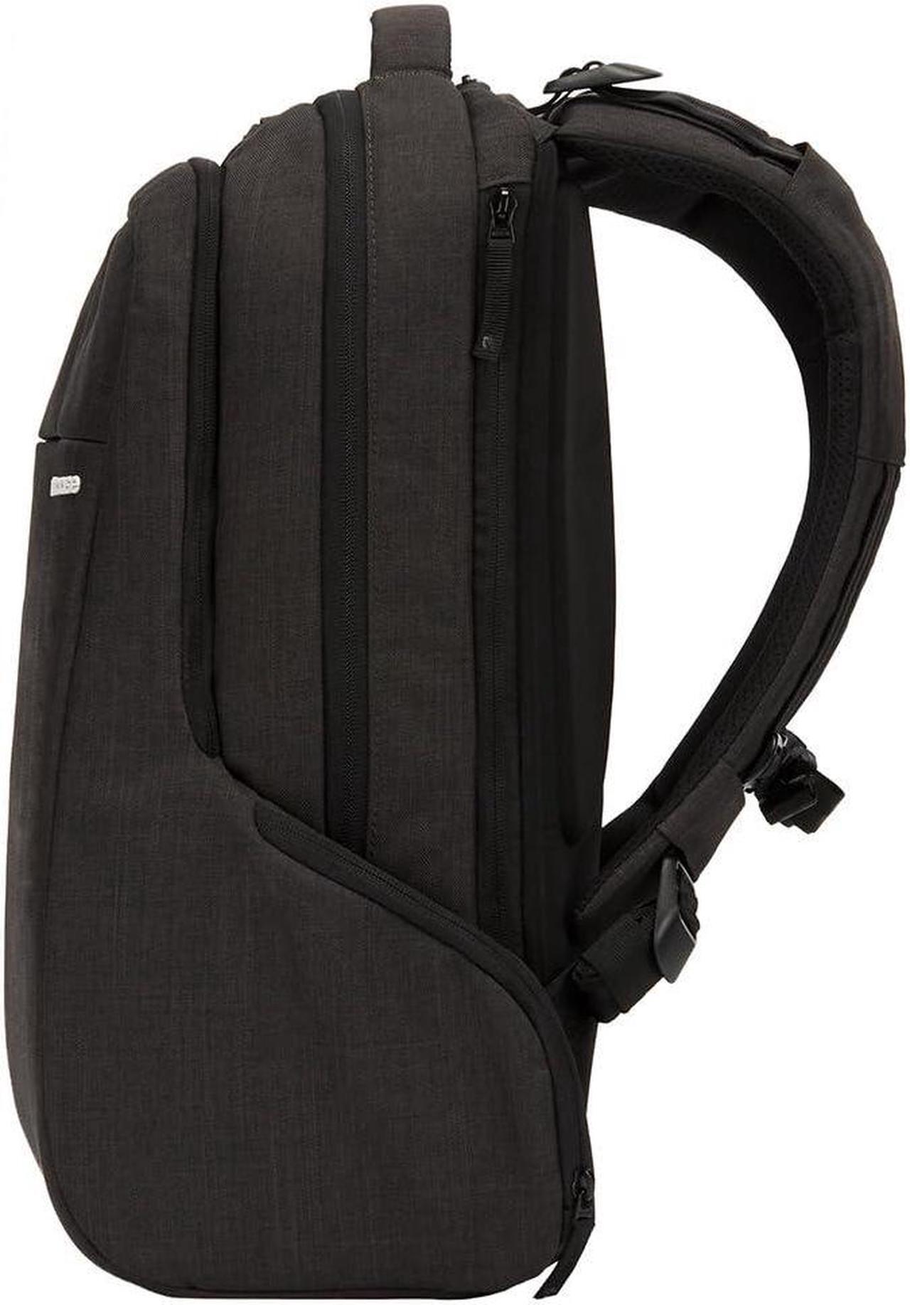 Alt view image 3 of 5 - Incase ICON Durable Travel Backpack, Laptop Bag with Strong 840 Nylon, Fits 16-inch Laptop, Carry On Backpack for Travel (Graphite)