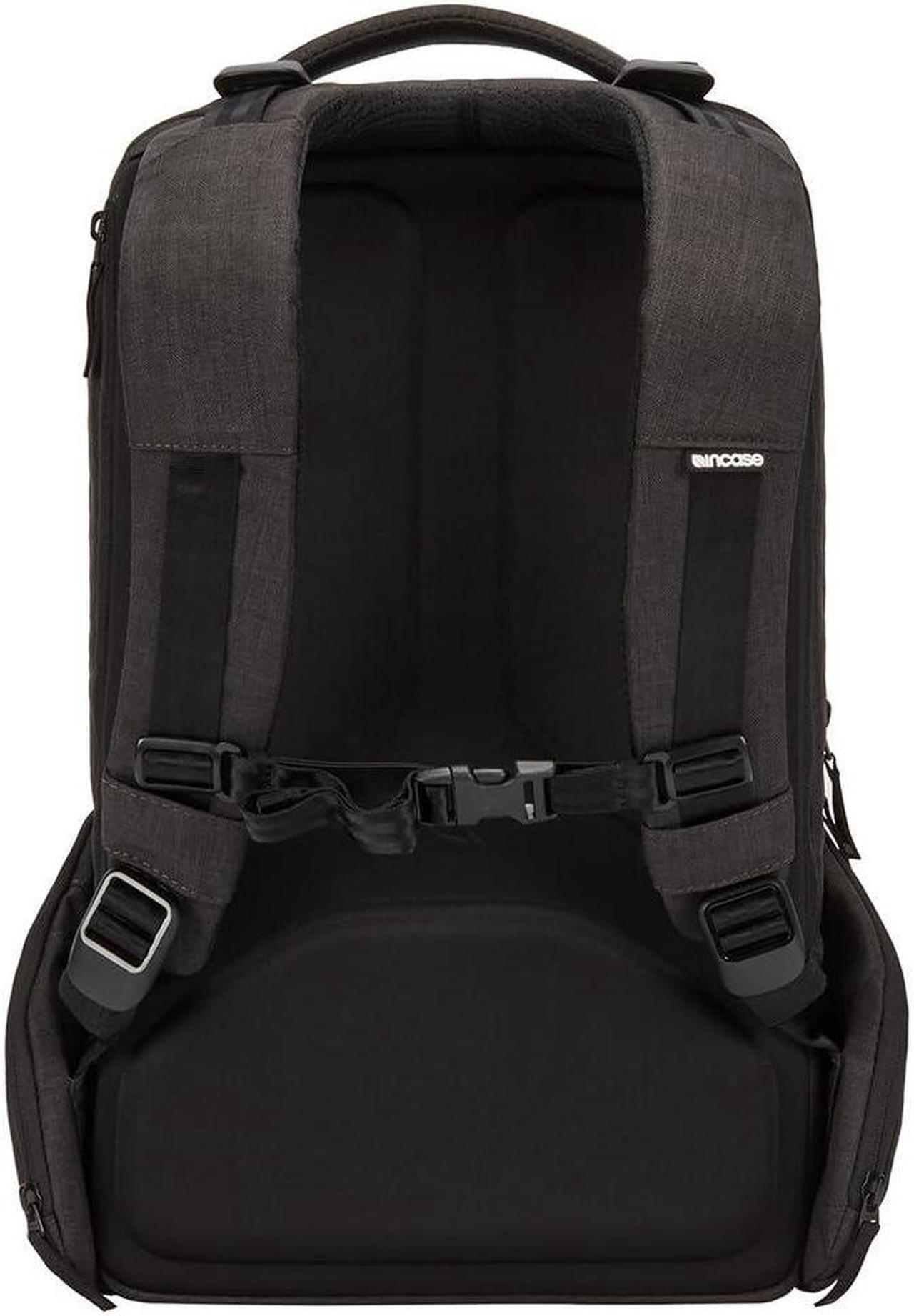 Alt view image 5 of 5 - Incase ICON Durable Travel Backpack, Laptop Bag with Strong 840 Nylon, Fits 16-inch Laptop, Carry On Backpack for Travel (Graphite)