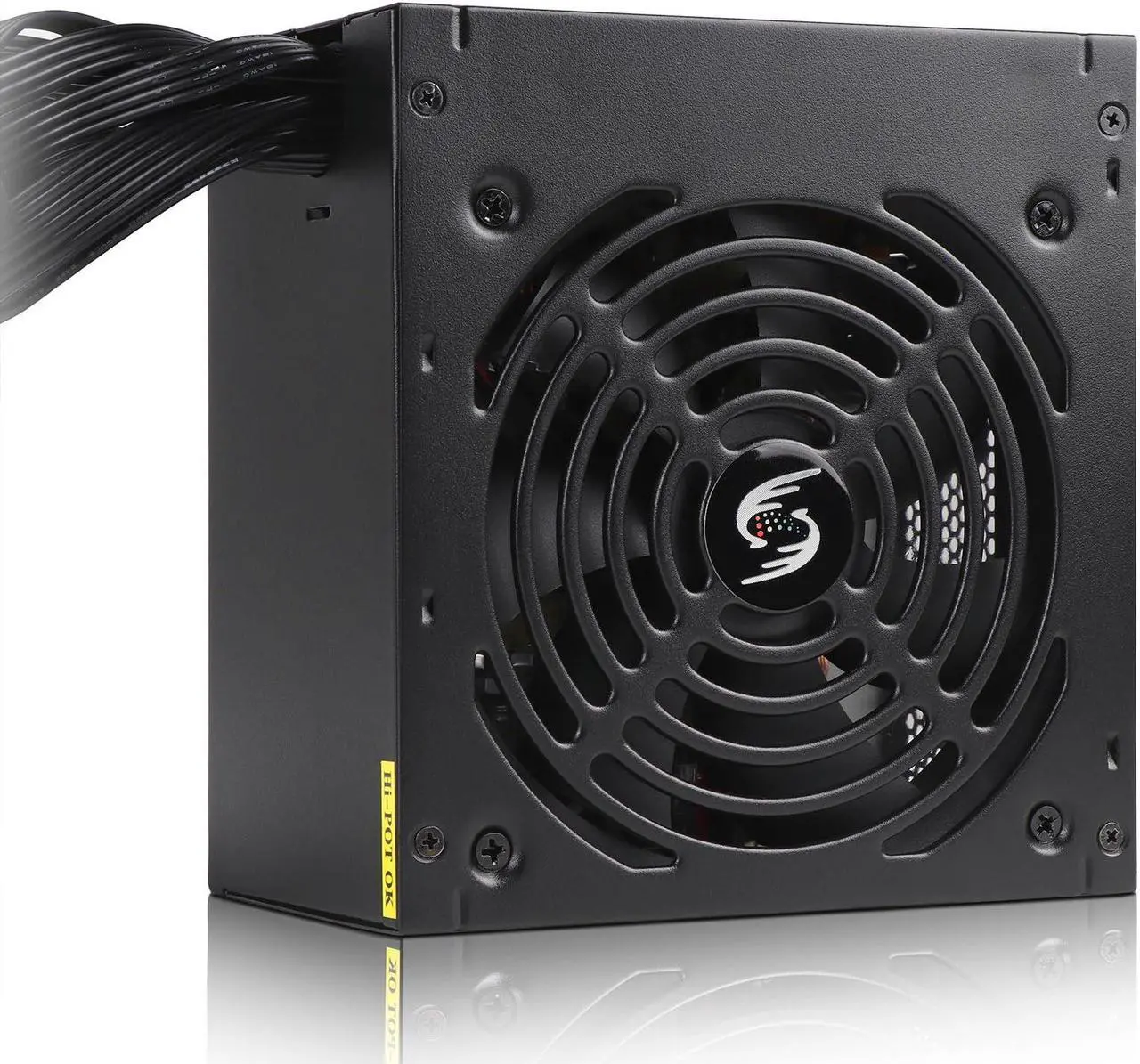 Alt view image 4 of 5 - 550W Power Suppy 80 Plus Bronze Non Modular Gaming PC PSU Full Voltage 110/220V Active PFC for Desktop Server