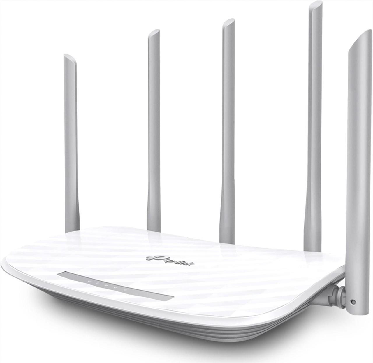 Alt view image 2 of 3 - TP-Link Archer C60 Ac1350 Wireless Dual Band Router (White)