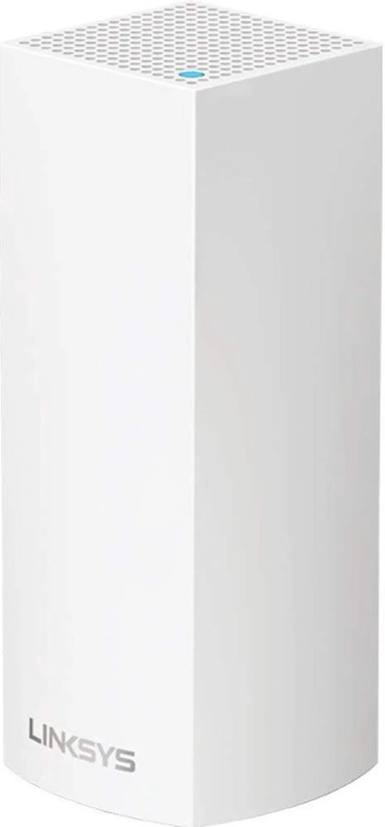 Main image of Linksys WHW0301 Velop Intelligent Mesh WiFi System: AC2200 Tri-Band Wi-Fi Router, Wireless Network for Full-Speed Home Coverage (White, 1-Pack)