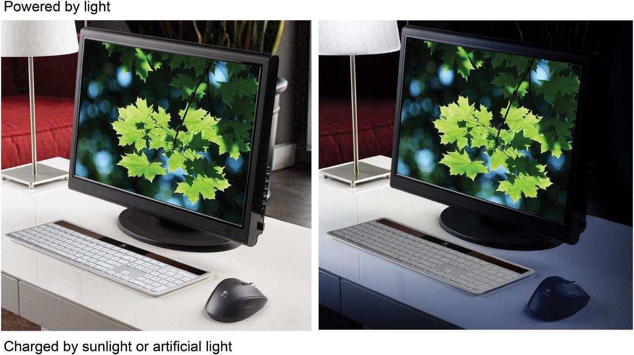 Alt view image 2 of 5 - Logitech Wireless Solar Keyboard K750 for Mac - Retail Box - Silver