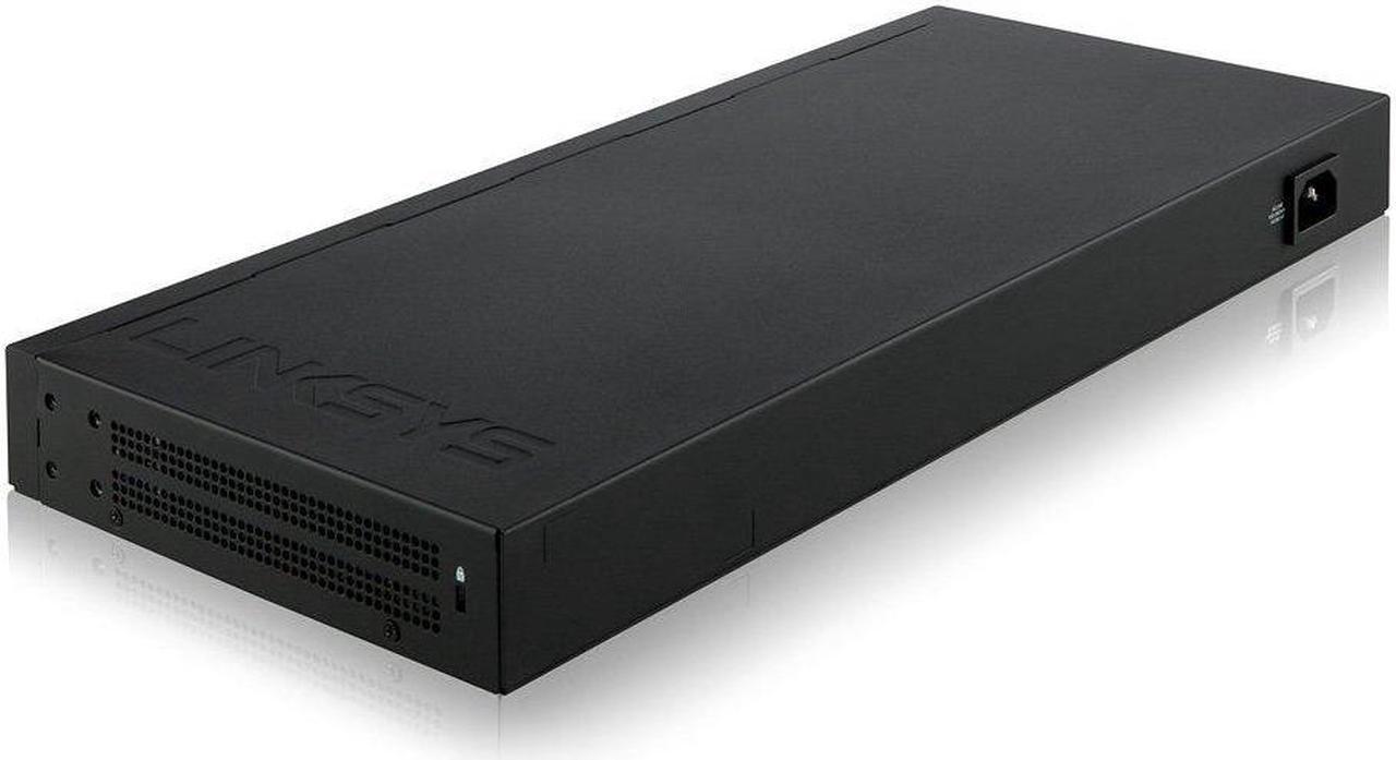 Alt view image 4 of 5 - Linksys Business LGS318 16-Port Gigabit Smart Managed Switch with 2 Gigabit and 2 SFP Ports