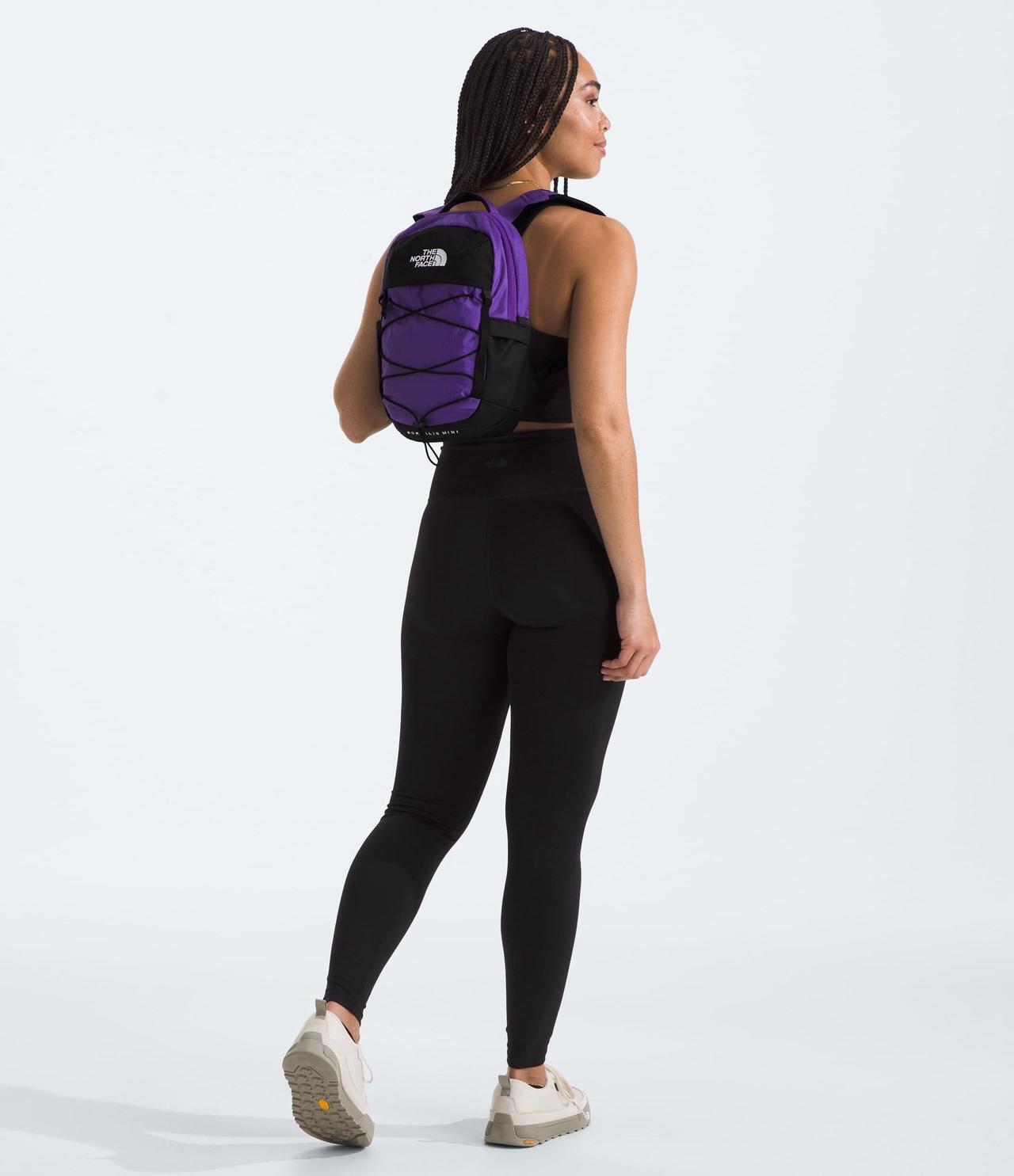 Alt view image 5 of 5 - THE NORTH FACE 10L Mini Borealis Everyday Backpack - PFAS Free, Peak Purple/TNF Black, One Size