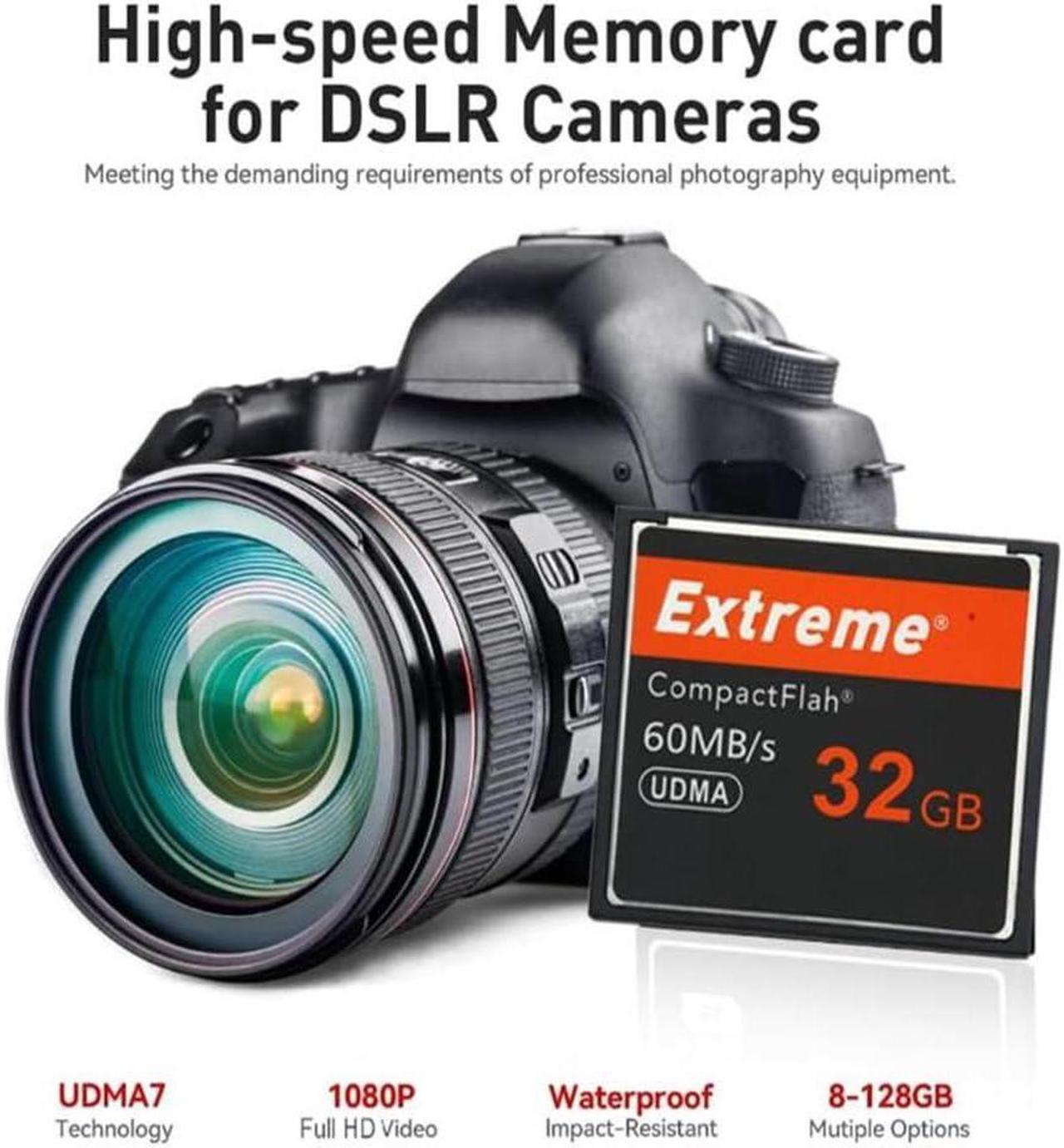 Alt view image 5 of 5 - 64GB Extreme Compact Flash Memory Card High Speed Up to 60MB/s Camera CF Card