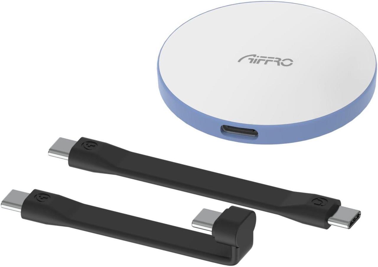 Alt view image 2 of 5 - Aiffro P08 Magnetic PSSD,for iPhone MagSafe Portable SSD, Upto 550MB/s-Type-C
